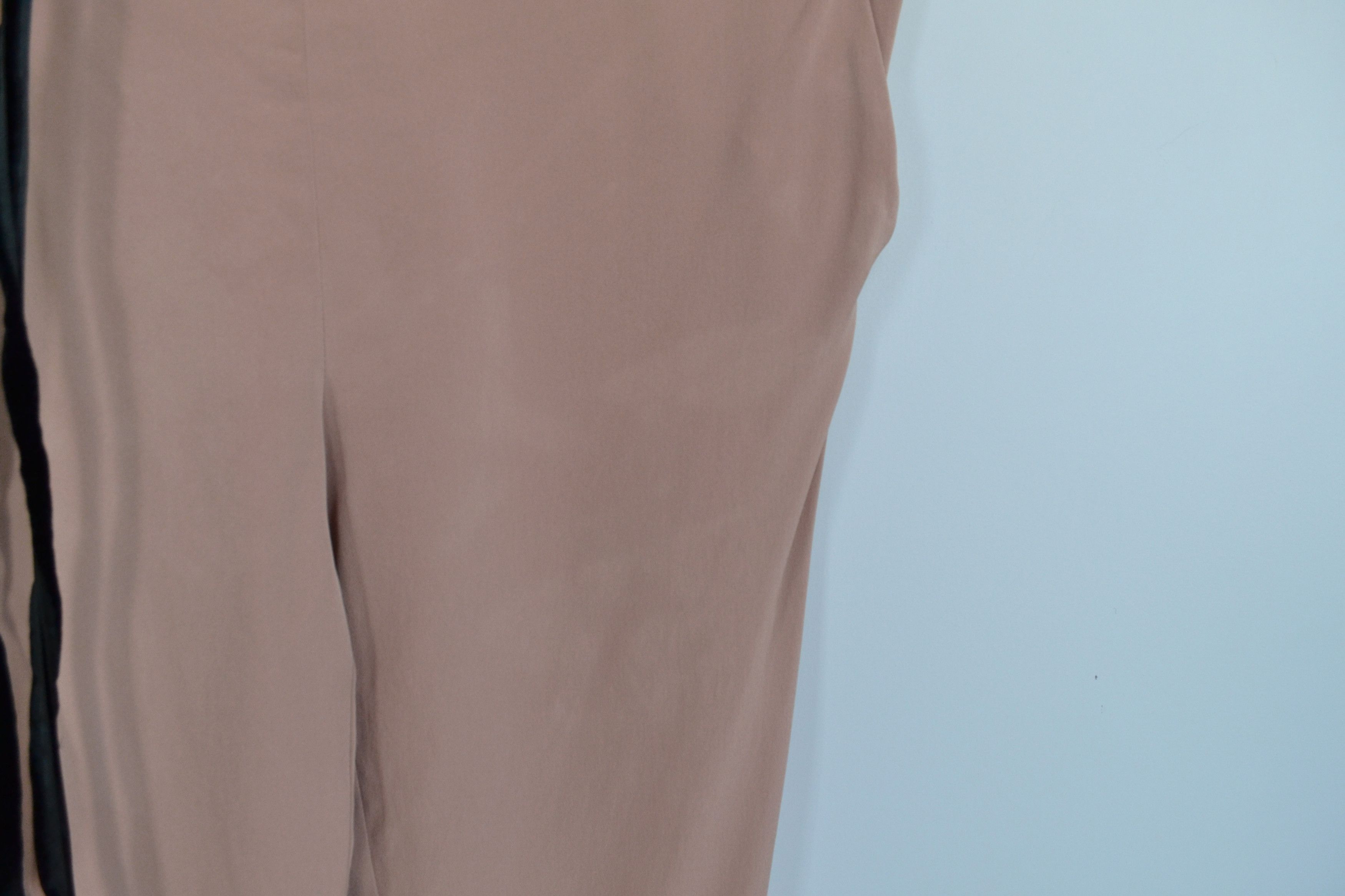 Gucci GUCCI Pants Silk Trousers Black Belt Zip Size 27" / US 4 / IT 40 - 9 Thumbnail