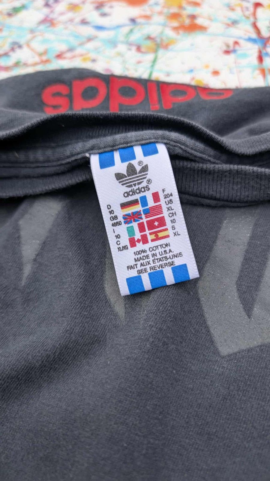 Adidas Vintage Adidas predator tshirt 90s original single stitch XL Size US XL / EU 56 / 4 - 9 Thumbnail