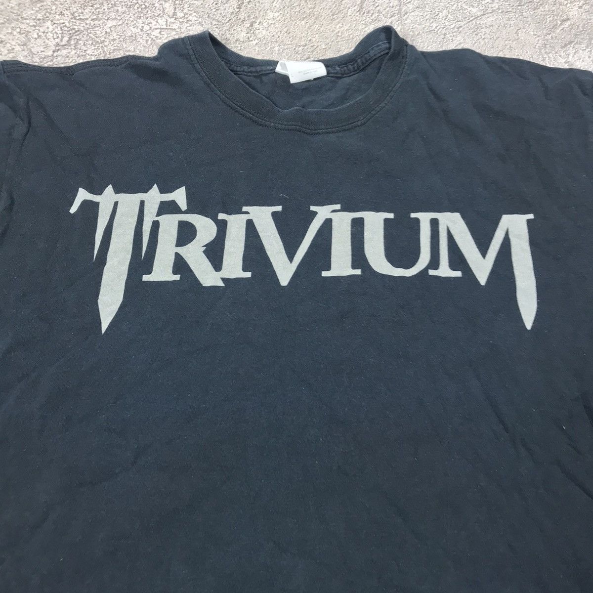 Vintage Vintage Trivium Band Tee Graphic Logo Grunge Metal Streetwea Size US L / EU 52-54 / 3 - 2 Thumbnail