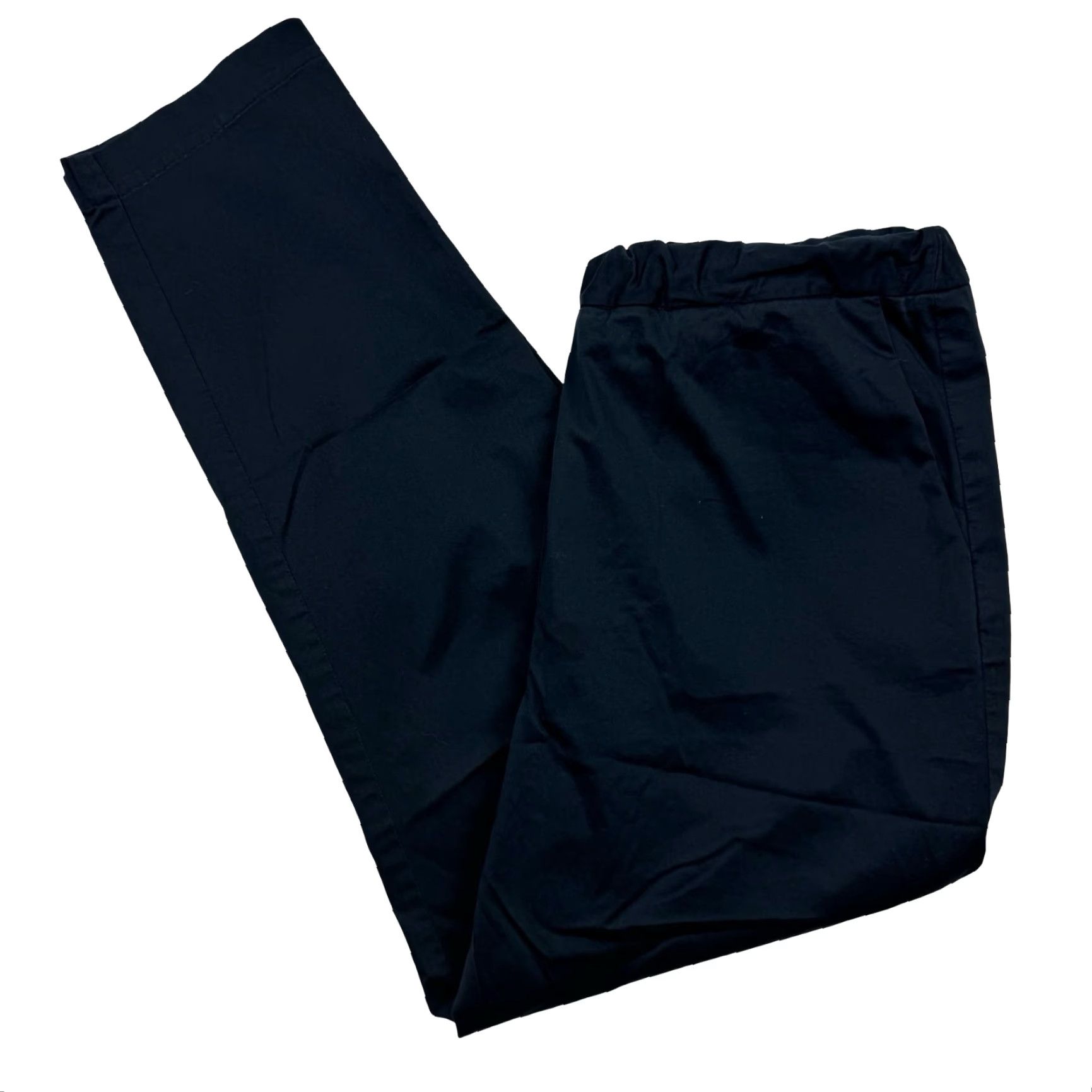 St. John St. John Pants Womens Medium Blue Stretch Pull On Waist Size 32" / US 10 / IT 46 - 2 Thumbnail