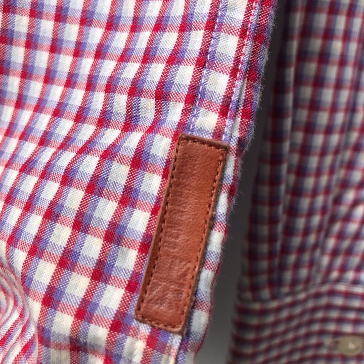 Ben Sherman × Designer × Vintage Ben Sherman Iconic Archieve Shirts Red Rio Gingham button up Size US M / EU 48-50 / 2 - 4 Thumbnail