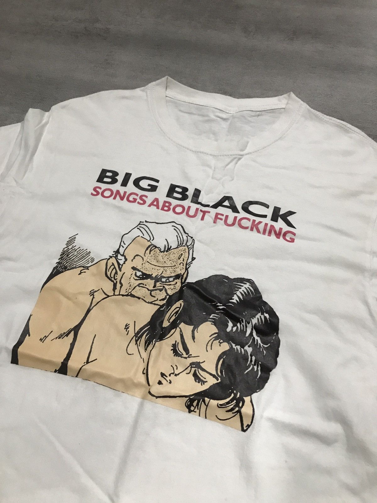 Band Tees Bootleg BIG BLACK Songs About Fucking T-Shirt Size US L / EU 52-54 / 3 - 3 Thumbnail