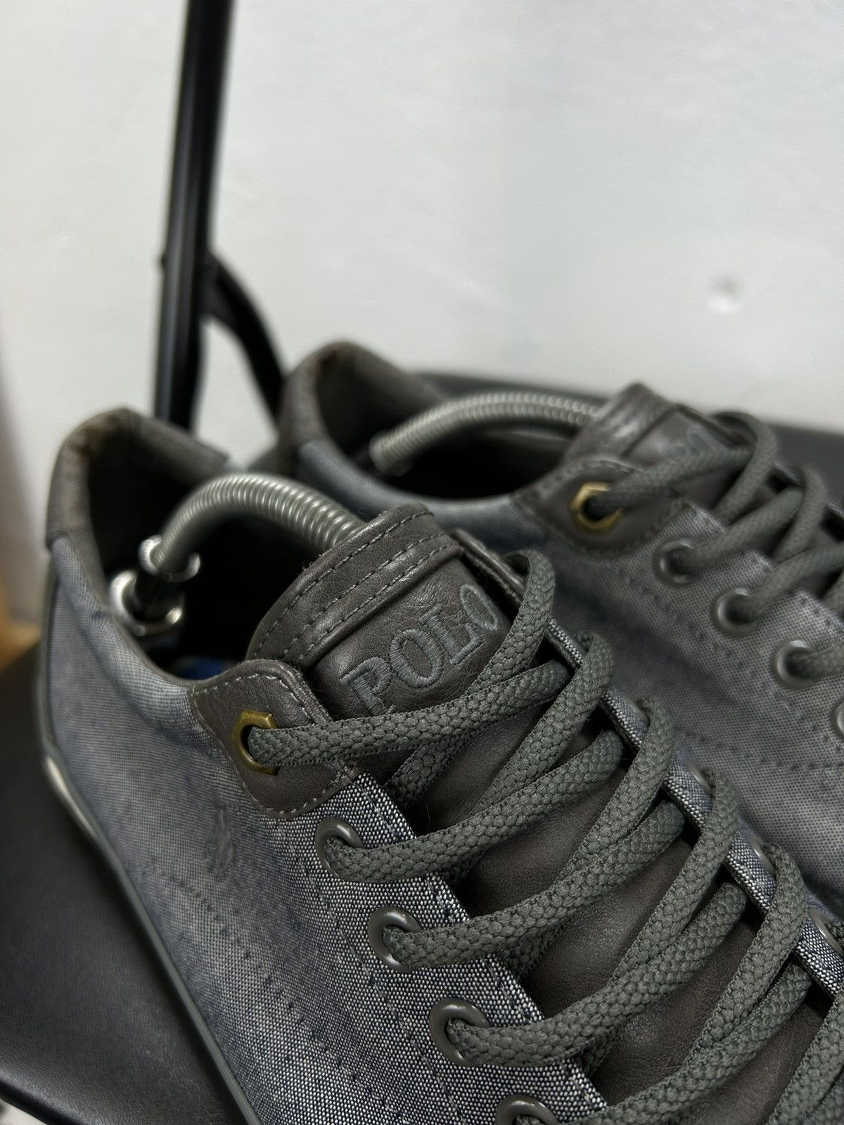 Polo Ralph Lauren Polo Ralph Lauren Low ton Sneakers Grey Size 44,5 - 45 Size US 11 / EU 44 - 7 Thumbnail