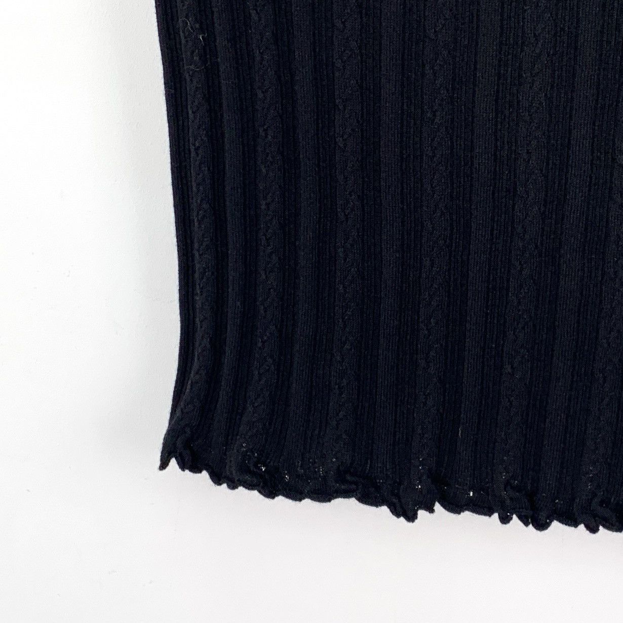 Chanel Chanel Black Double C Sleeveless Knit Vest K26WX Size M / US 6-8 / IT 42-44 - 4 Thumbnail