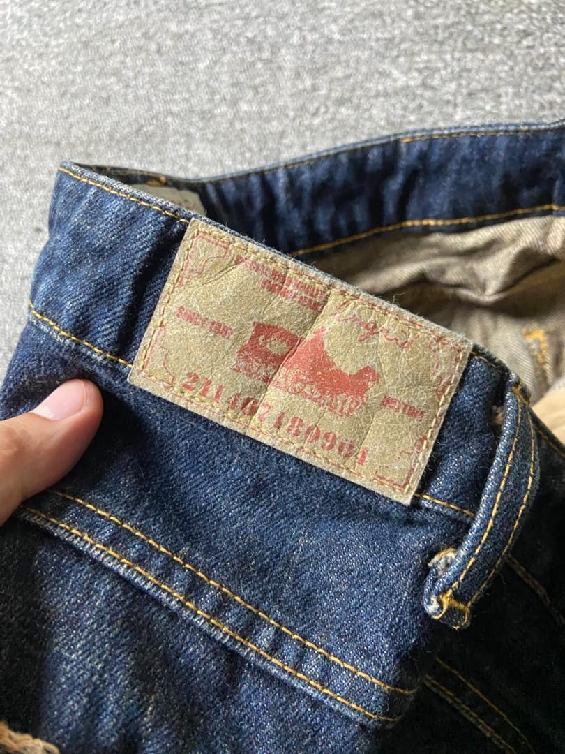 Japanese Brand Ungrid Fashion Distressed Knee Ripped Jeans (158) Size 30" / US 8 / IT 44 - 7 Thumbnail