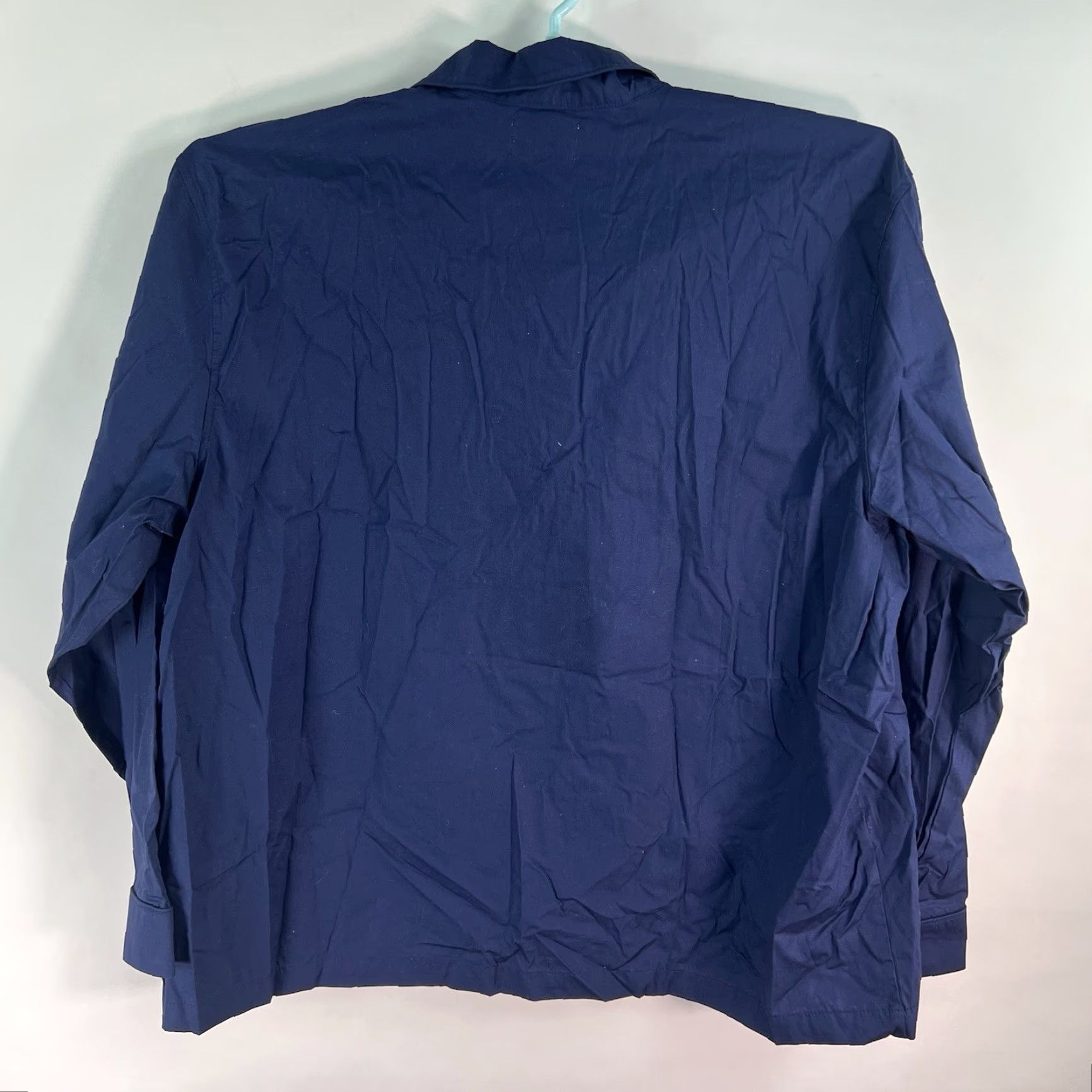 Old Navy Old Navy Button-Up Shirt Mens 3XL Regular Big & Tall Blue Cotton Chest Pocket Long Sleeve Button-Down Collared Shirt Size US XXL / EU 58 / 5 - 4 Thumbnail