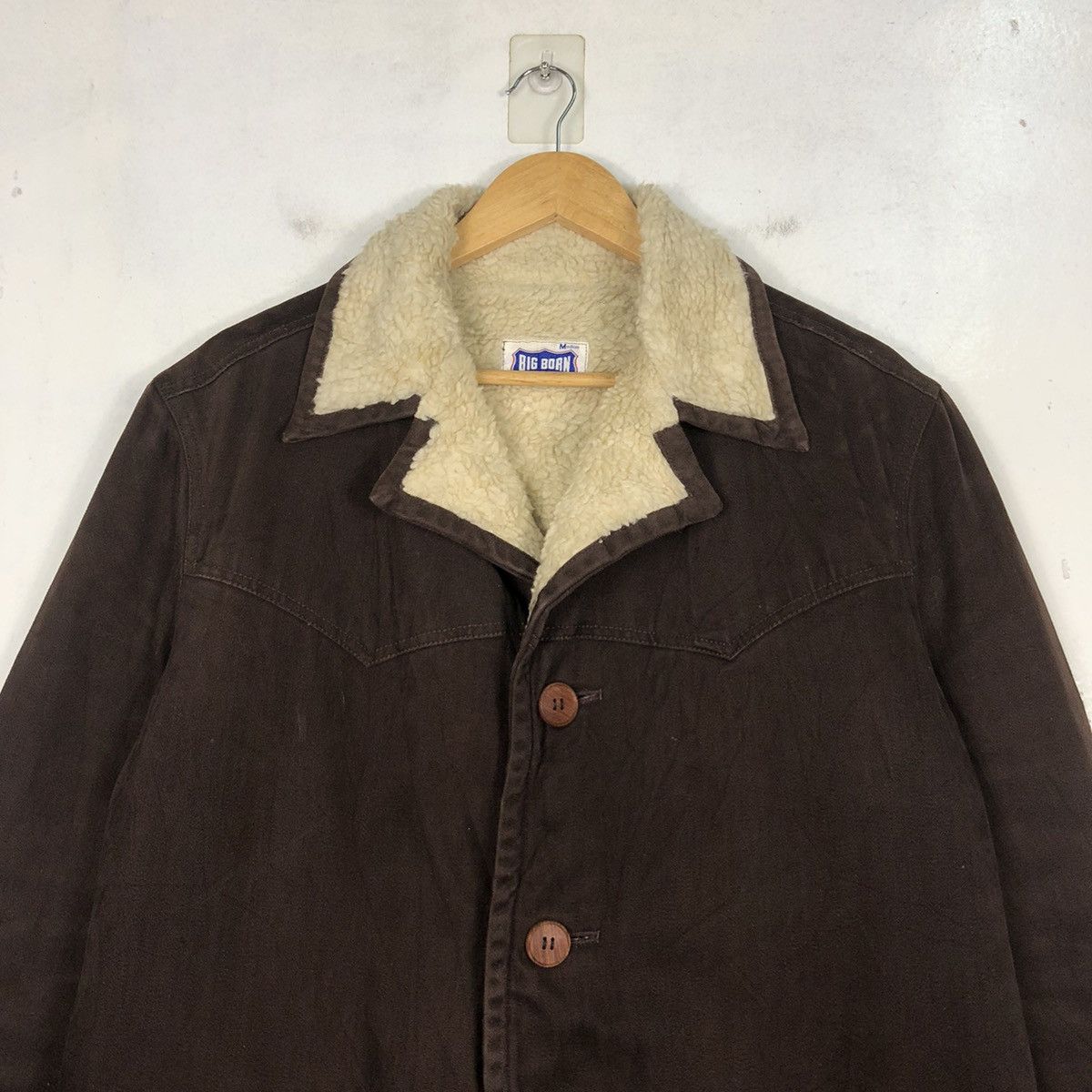 Vintage VINTAGE BIG SMITH WESTERN SHERPA JACKET Size US M / EU 48-50 / 2 - 2 Thumbnail