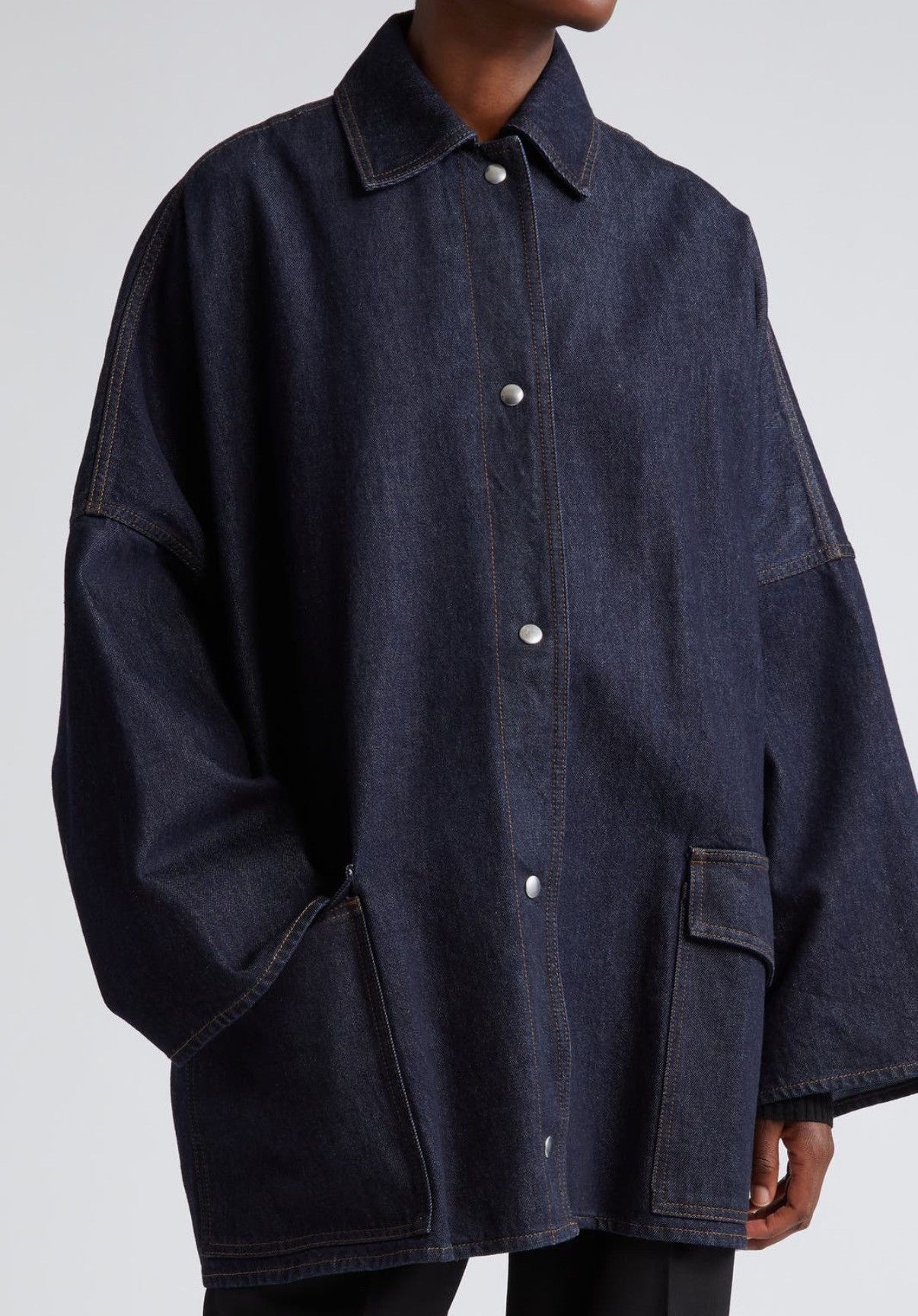 Toteme Toteme Overshirt Denim Jacket, M Size M / US 6-8 / IT 42-44 - 10 Thumbnail