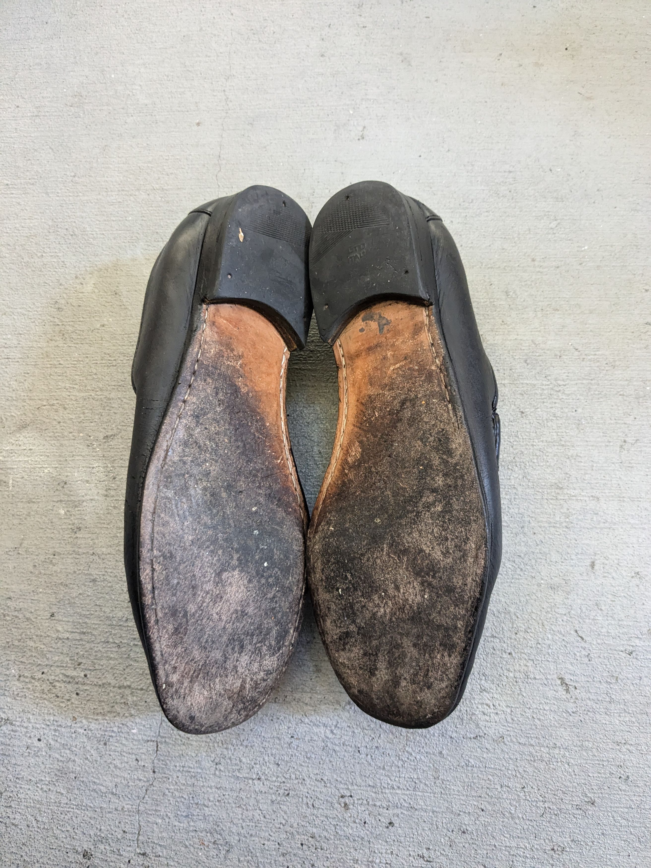 Gucci Gucci Jordaan Horsebit Loafers Black 10 Leather Mules Size US 10 / EU 43 - 18 Thumbnail