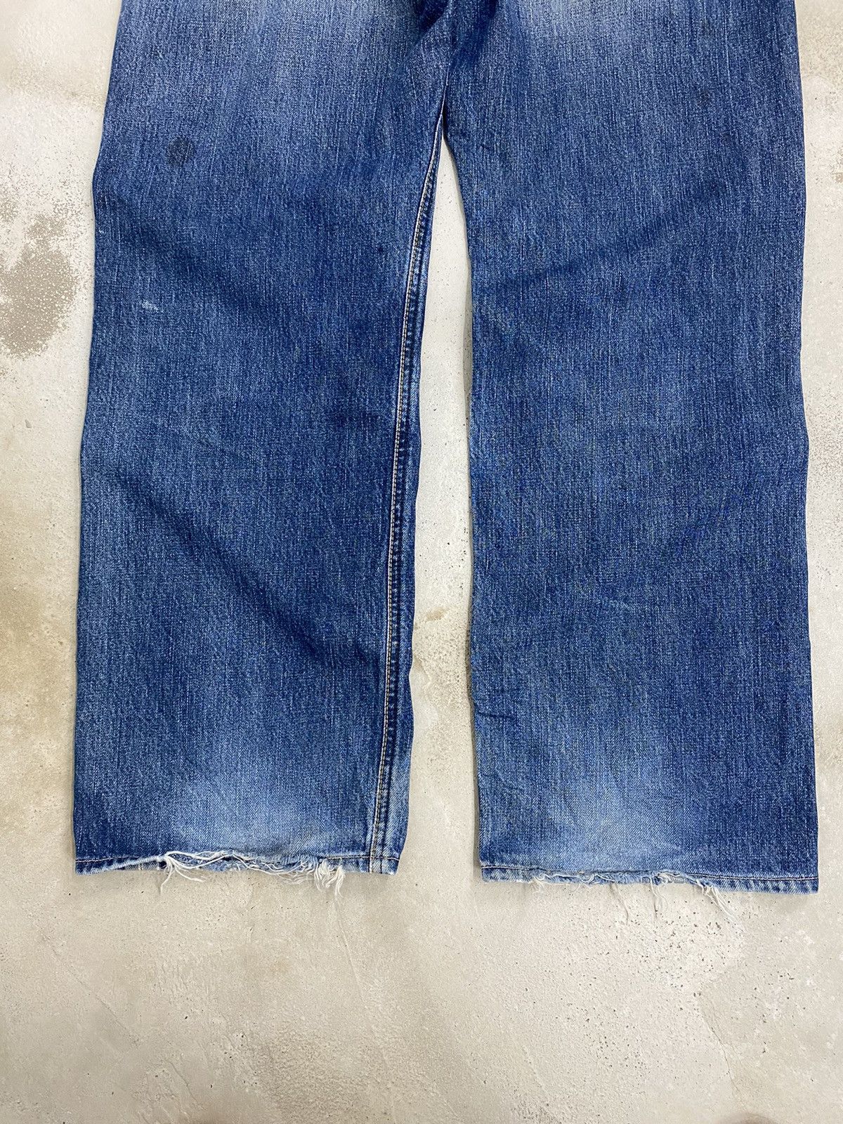 Hysteric Glamour Lee Rider 505 Distress Denim Baggy Loose Button Fly Size US 31 - 13 Thumbnail