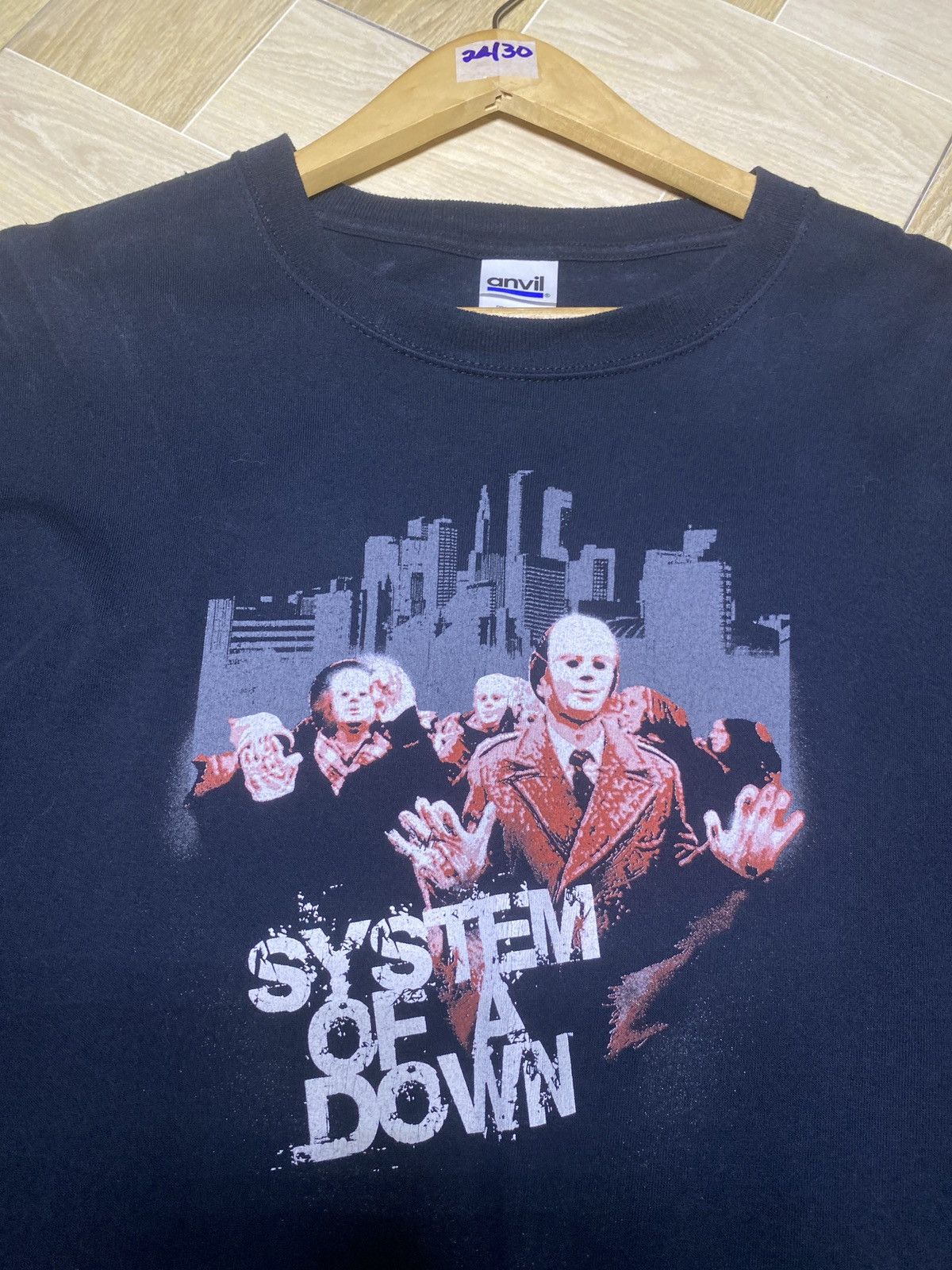 Band Tees System Of A Down Band Tee Size US XL / EU 56 / 4 - 4 Thumbnail