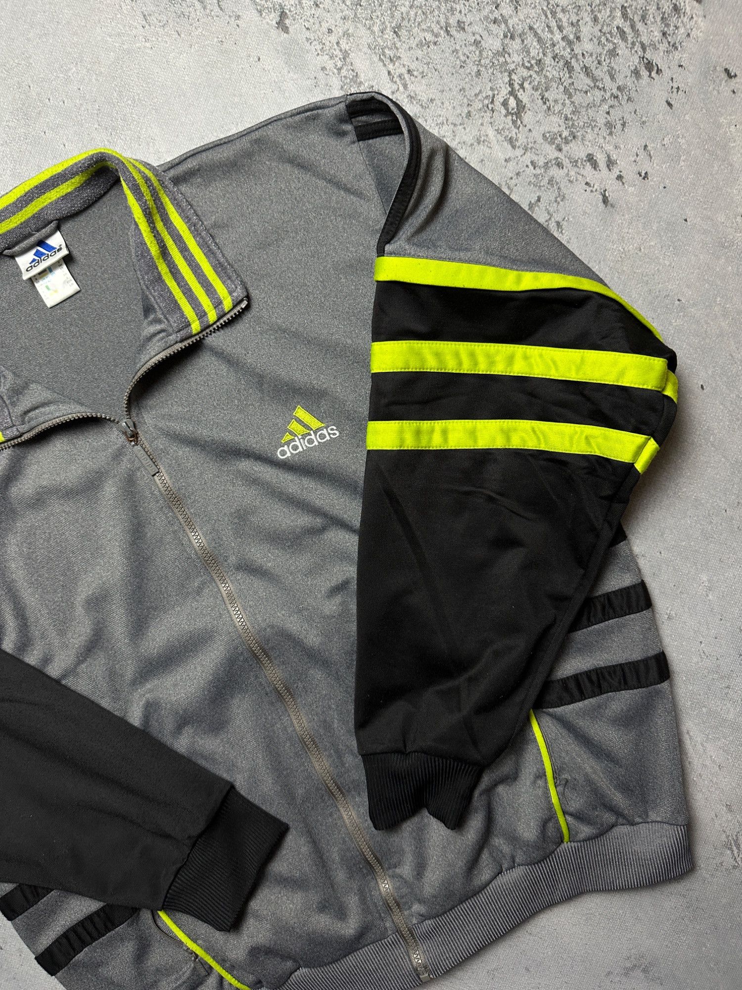 Adidas Rare Vintage Adidas Full-Zip Track Jacket USA 90s Hype y2k Size US L / EU 52-54 / 3 - 6 Thumbnail