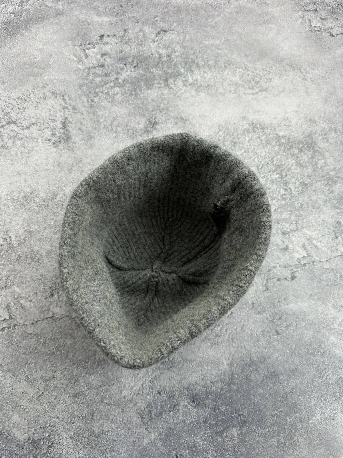 Barbour Barbour England Wool Grey Beanie Hat Knit Cap Size ONE SIZE - 6 Thumbnail