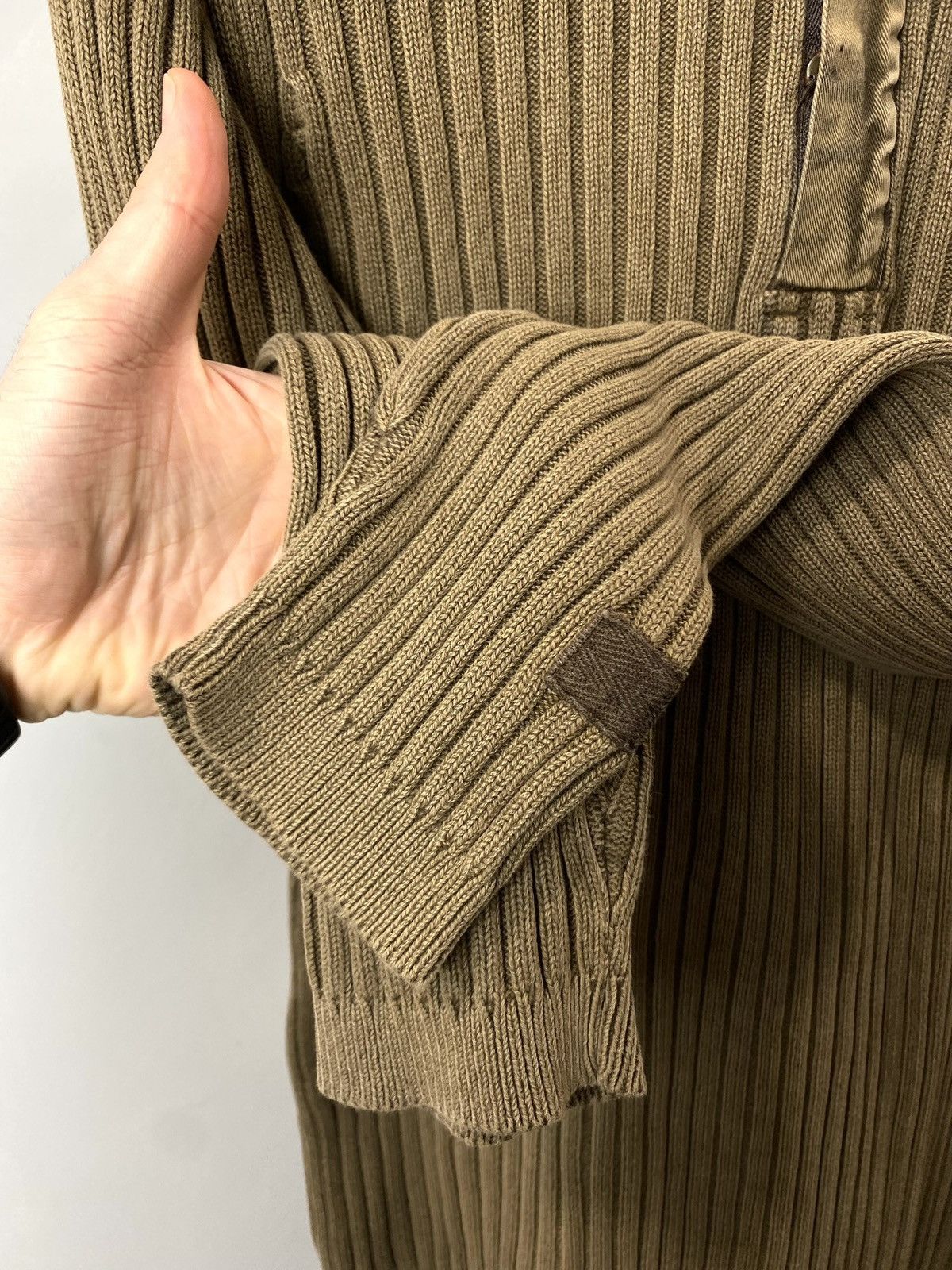 Vintage Y2K Vintage Striped Diesel Style Japanese Knit Sweater Dolce Size US M / EU 48-50 / 2 - 5 Thumbnail