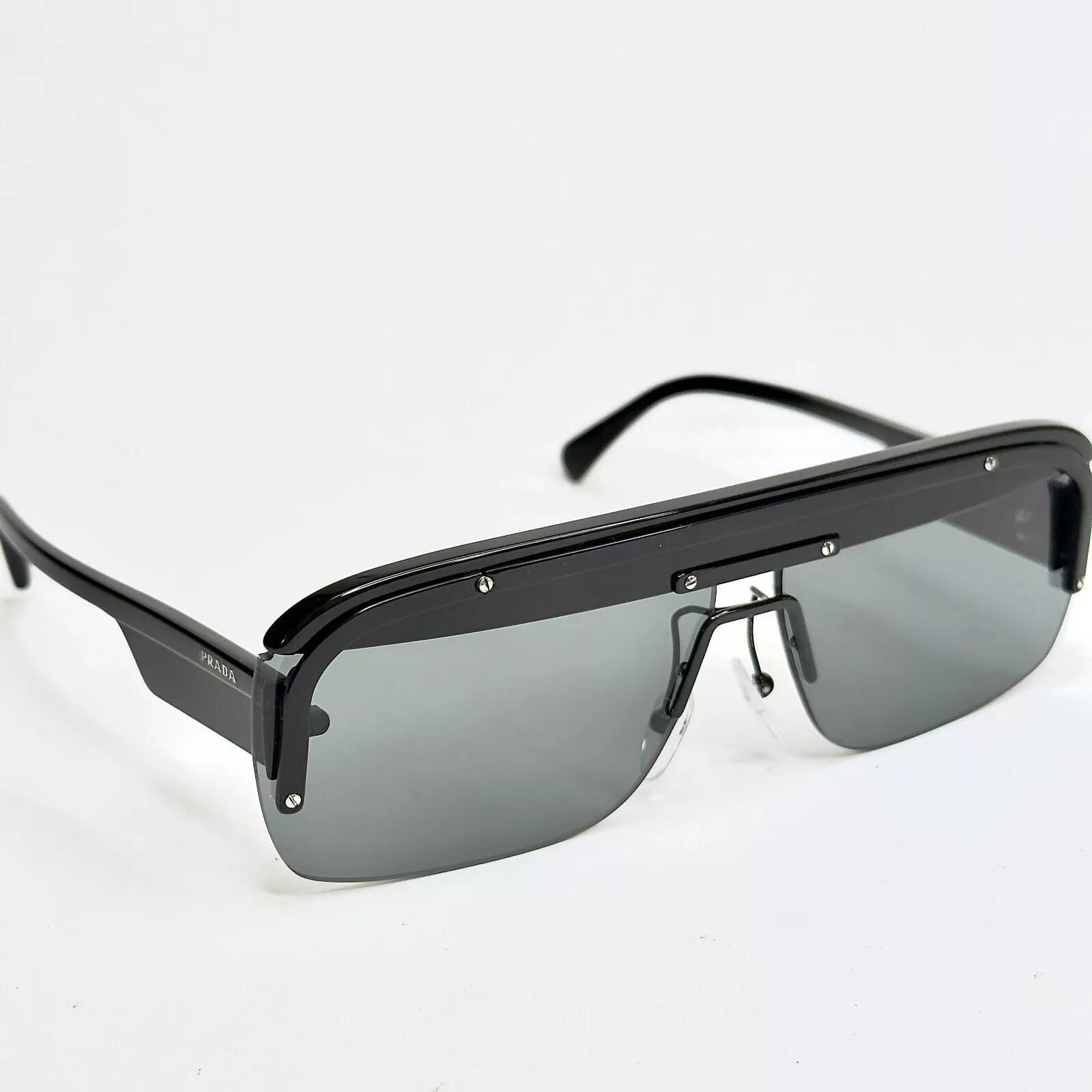 Prada PRADA GAME Mask PR15US Black Contemporary Fashion 15U Size ONE SIZE - 6 Thumbnail