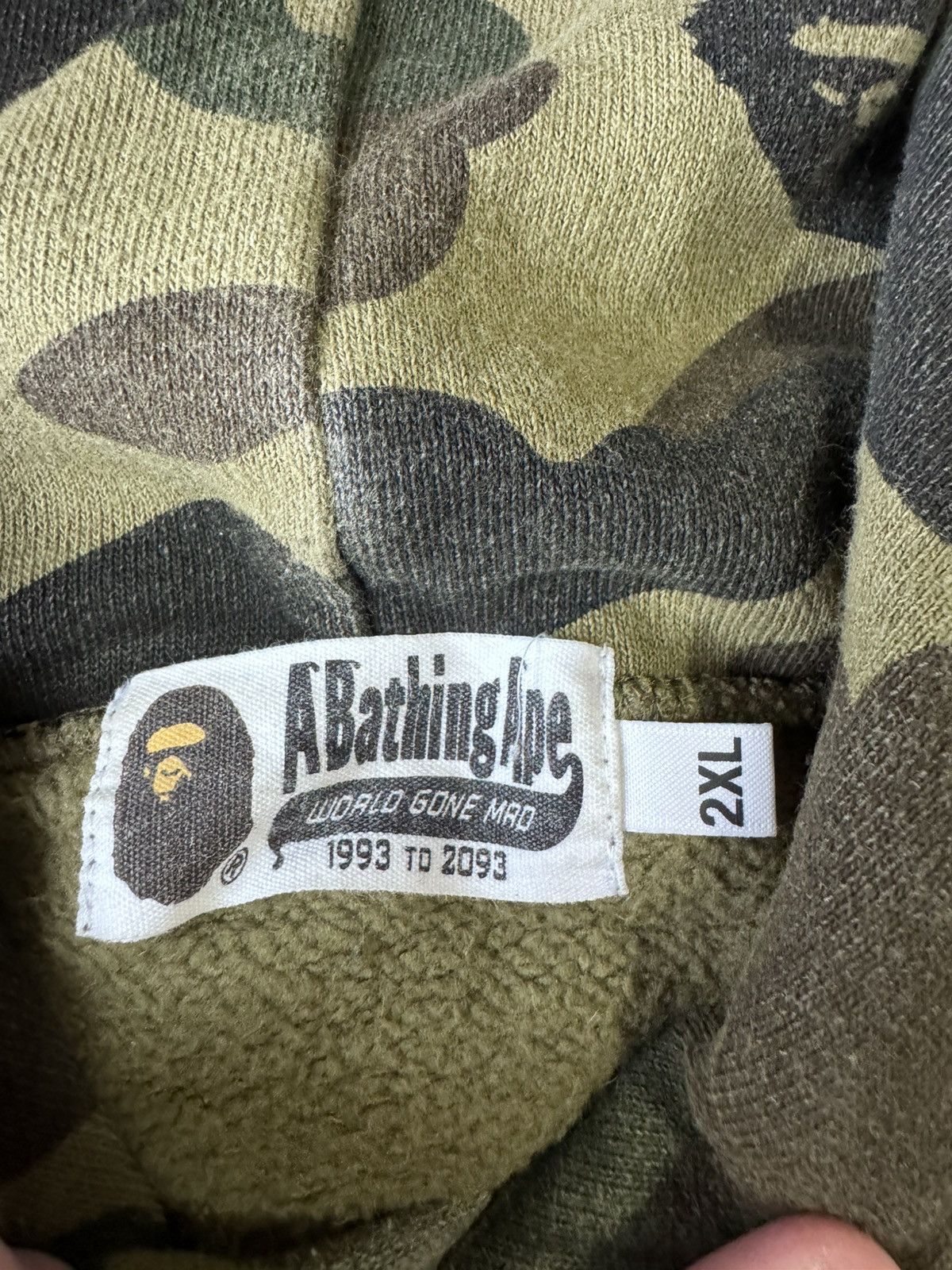 Bape Bathing ape hoodie Size US XXL / EU 58 / 5 - 2 Thumbnail