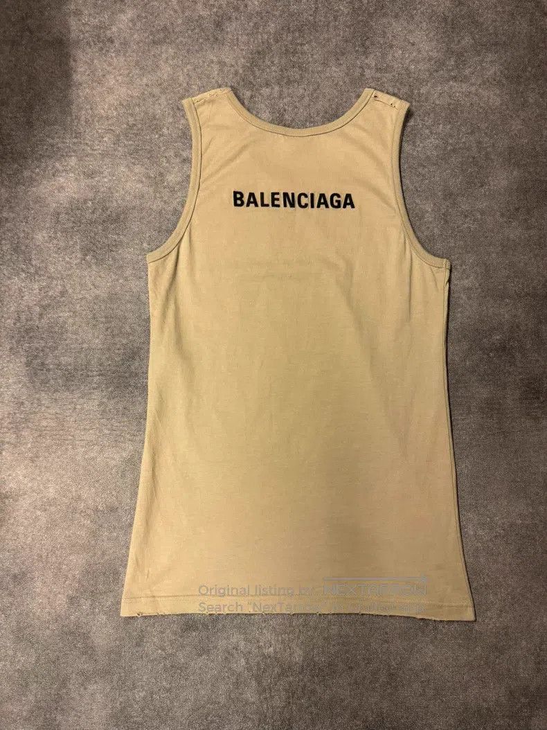 Balenciaga Balenciaga Front and Back Embroidered Vest Size US XS / EU 42 / 0 - 2 Thumbnail