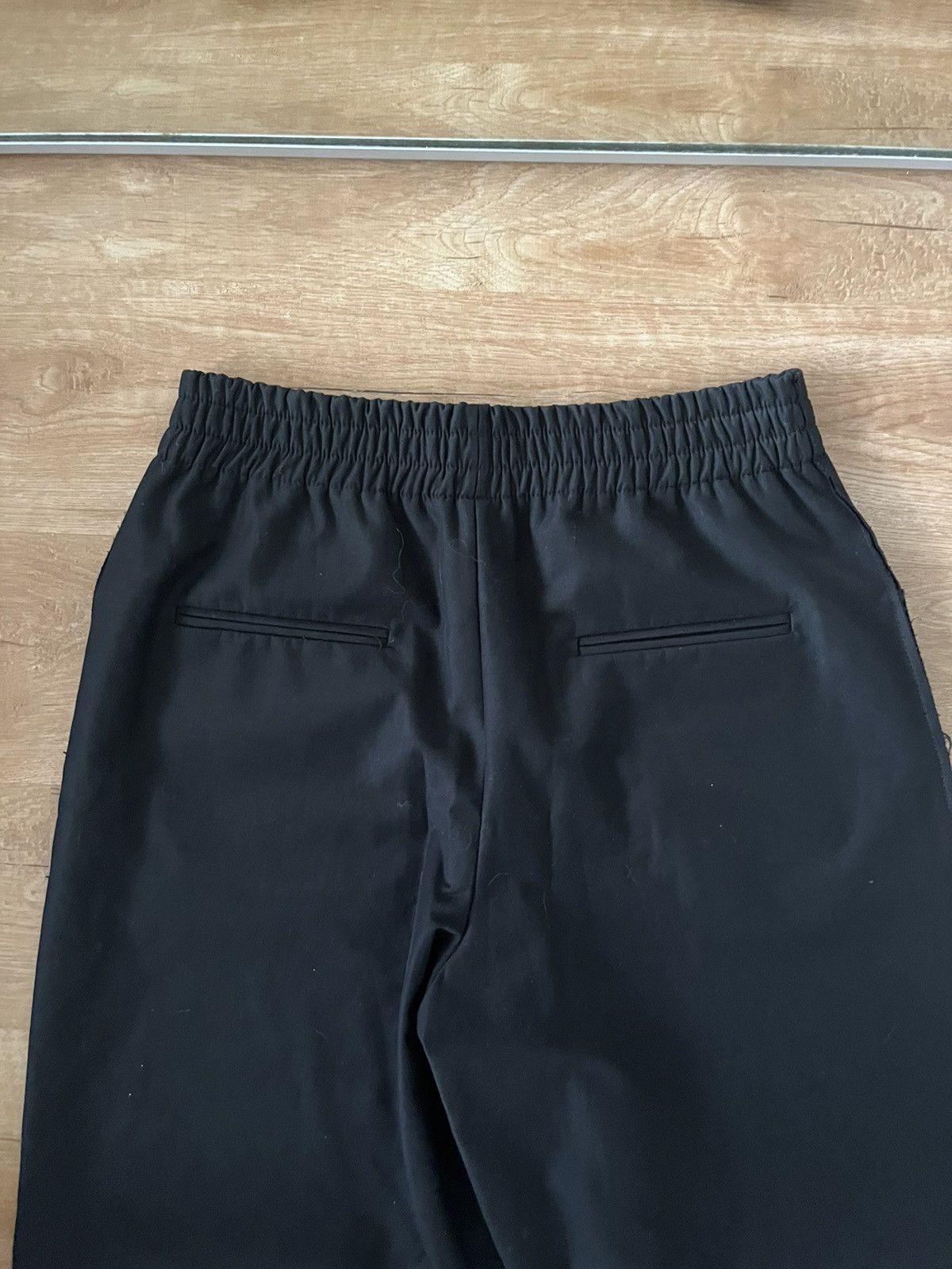 Hyein Seo Hyein Seo Wide Leg Black Japanese Pants Size US 31 - 5 Thumbnail