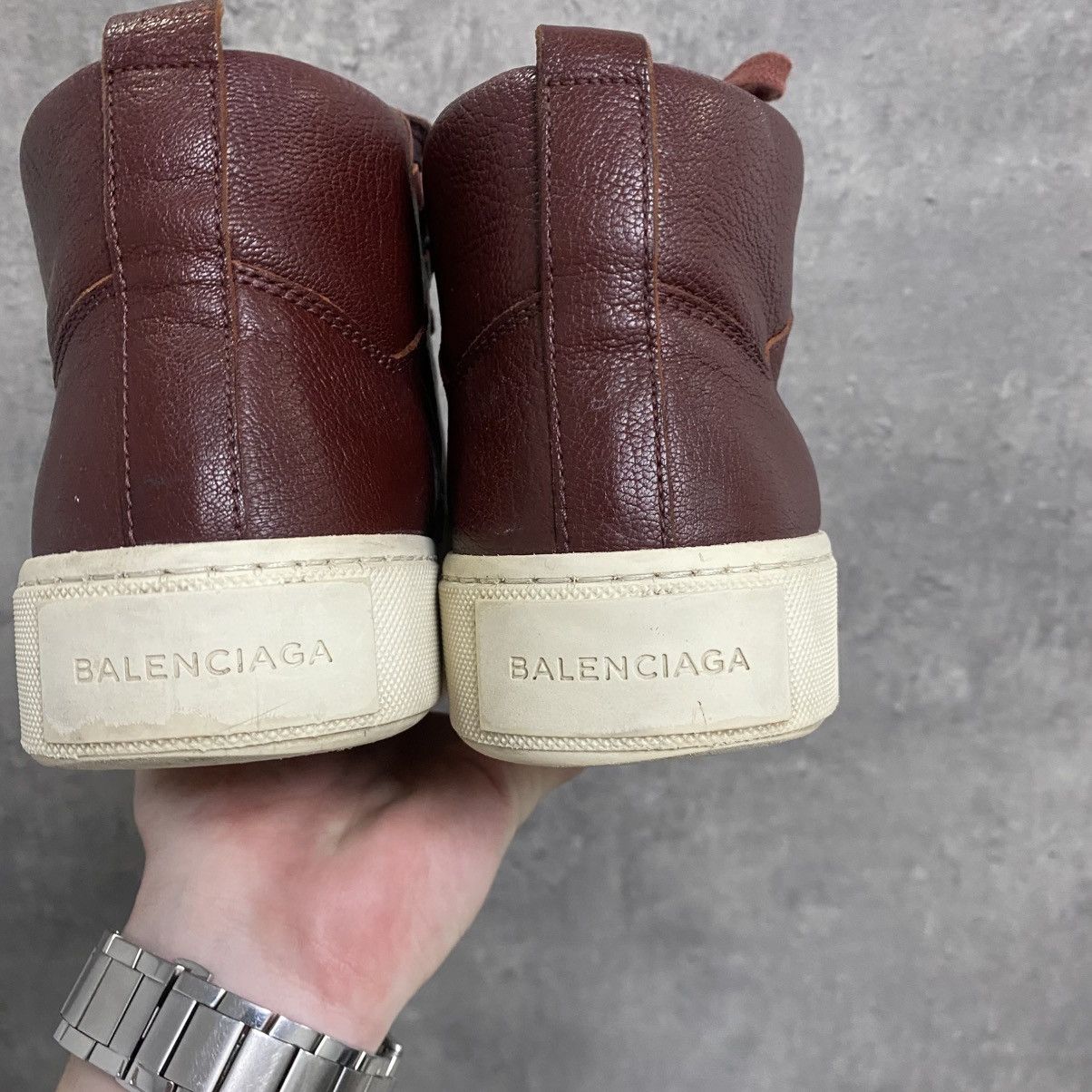 Balenciaga Balenciaga Arena High Top Sneakers Size US 9 / EU 42 - 9 Thumbnail