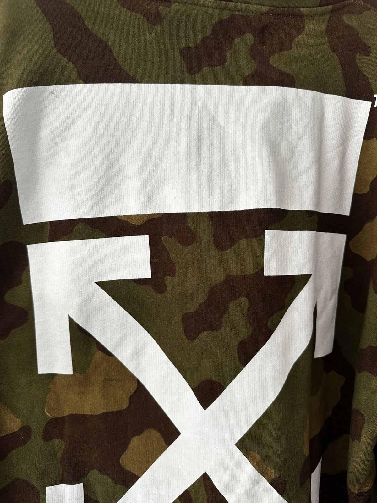 Off-White Off White Camoflauge Virgil Abloh Oversized Hoodie Size US S / EU 44-46 / 1 - 10 Thumbnail