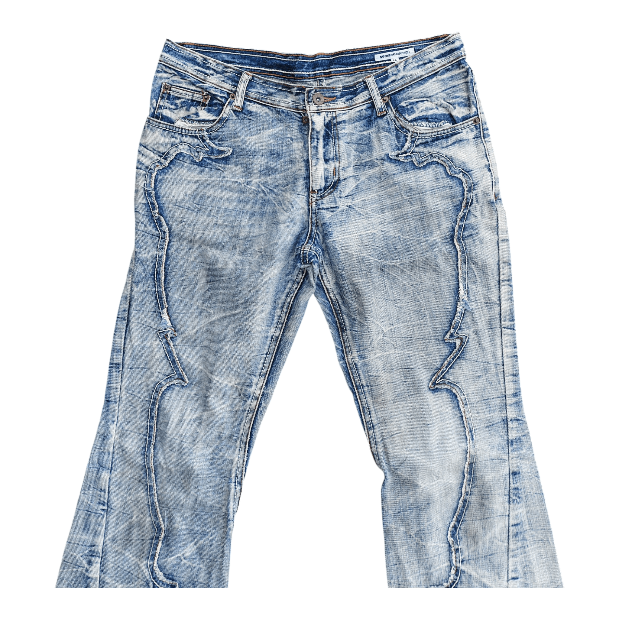 semanticdesign Semantic Design Flare Jeans Size US 34 / EU 50 - 3 Thumbnail