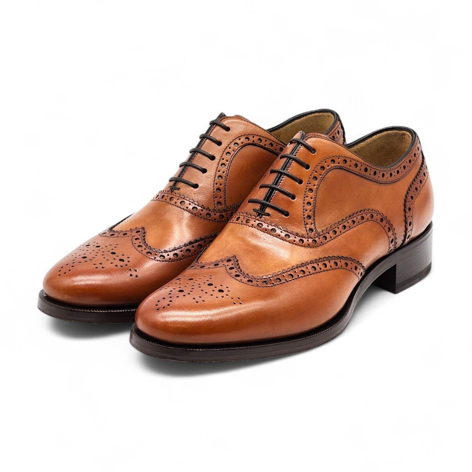 Christian Louboutin Cheliviss Meteor Leather Oxford Shoes EU 