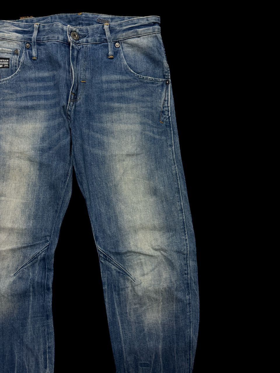 Tornado Mart G star Raw Punk Jeans Banana Insane Faded Style Size US 29 - 5 Thumbnail