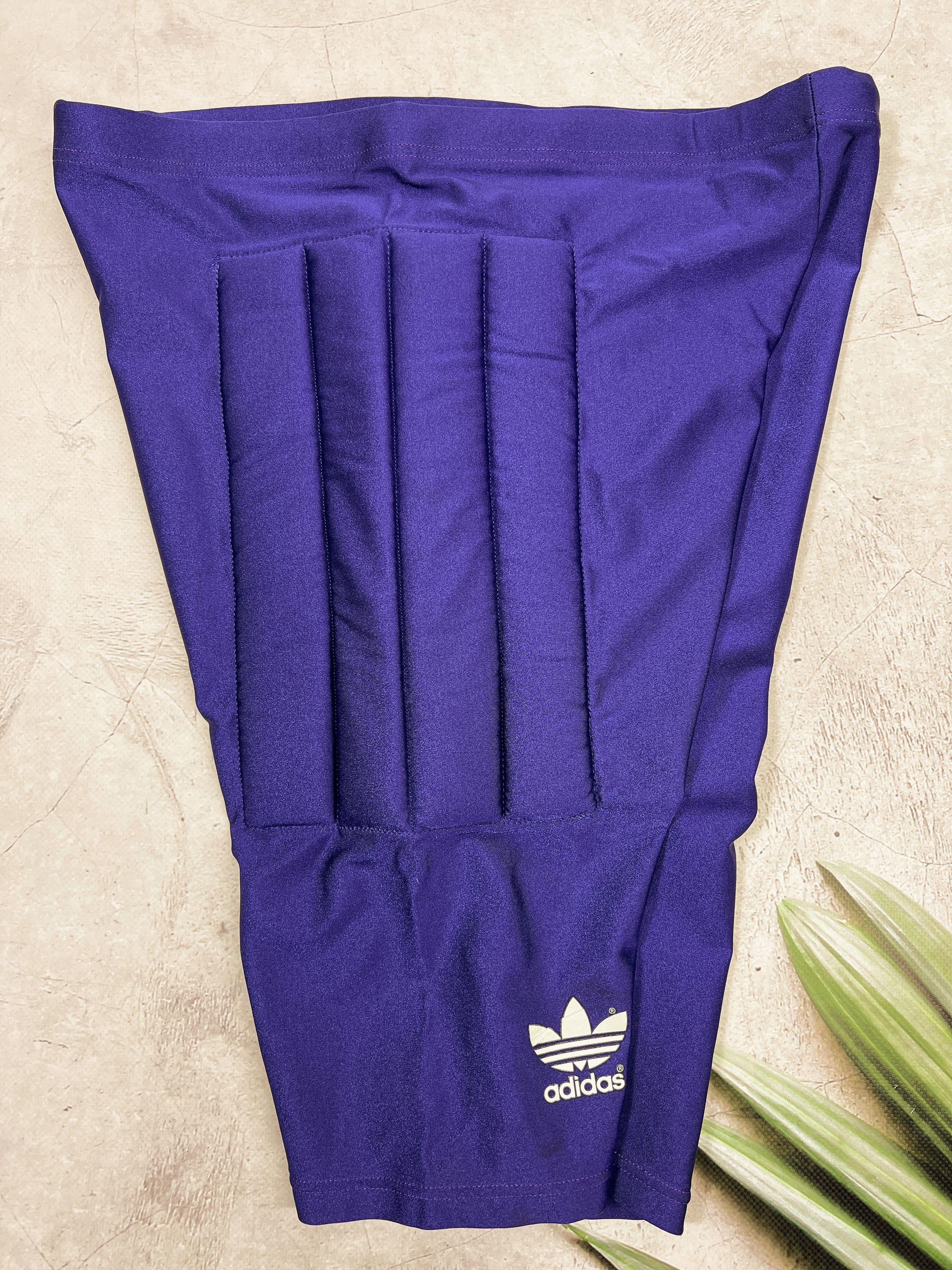 Adidas × Vintage Vintage 80s Tights Shorts Stretch YUGOSLAVIA Size US 32 / EU 48 - 2 Thumbnail