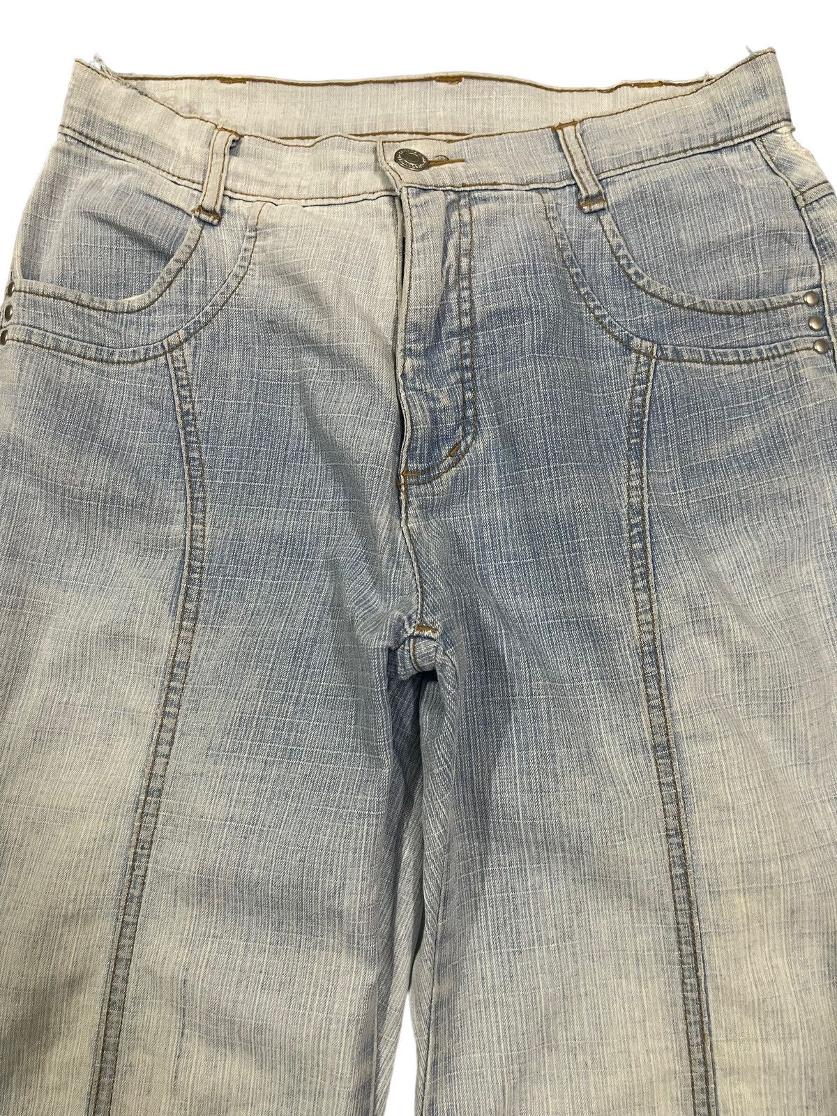 Fubu Vintage Japanese Brand Blue Wash Style Baggy Jeans Size US 28 / EU 44 - 3 Thumbnail