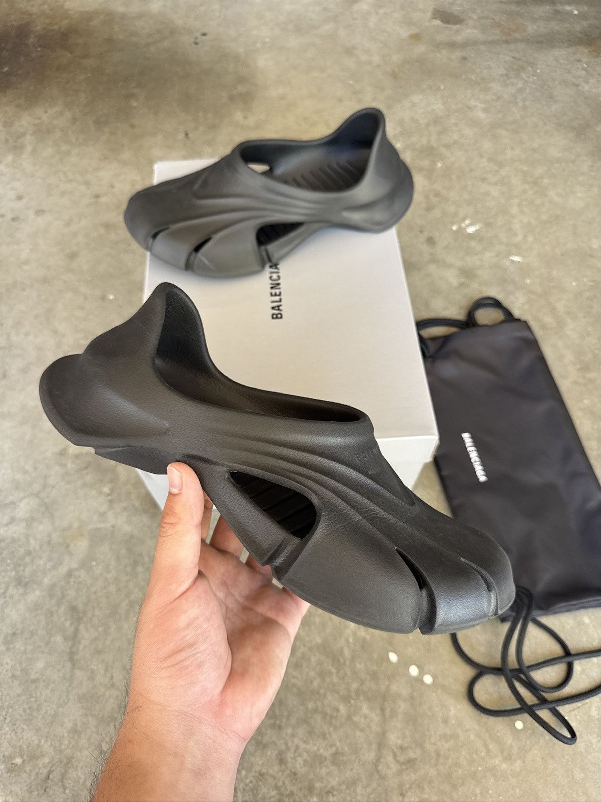 Balenciaga Balenciaga Rubber Technoclog Size 42 | Grailed