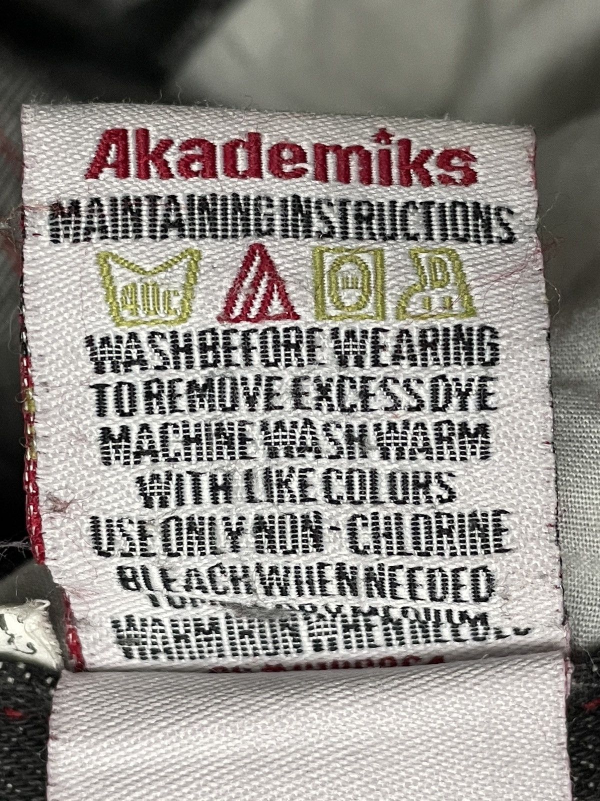 Akademiks Rare Design Vintage Brand Akademiks Baggy Jeans 1990s Size US 34 / EU 50 - 16 Thumbnail