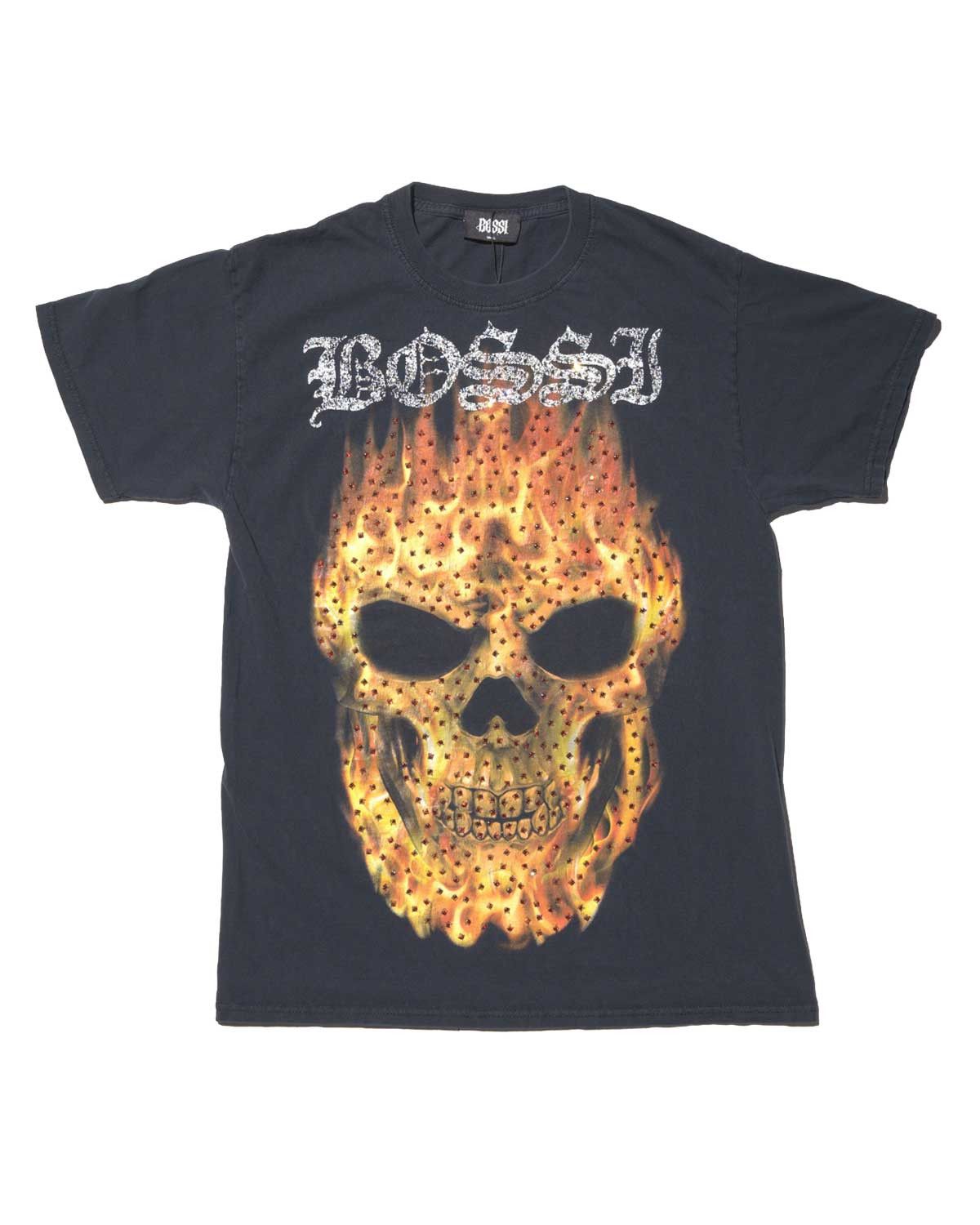 Other Bossi Vintage Rhinestone Tee Black/Orange Size US S / EU 44-46 / 1 - 1 Thumbnail