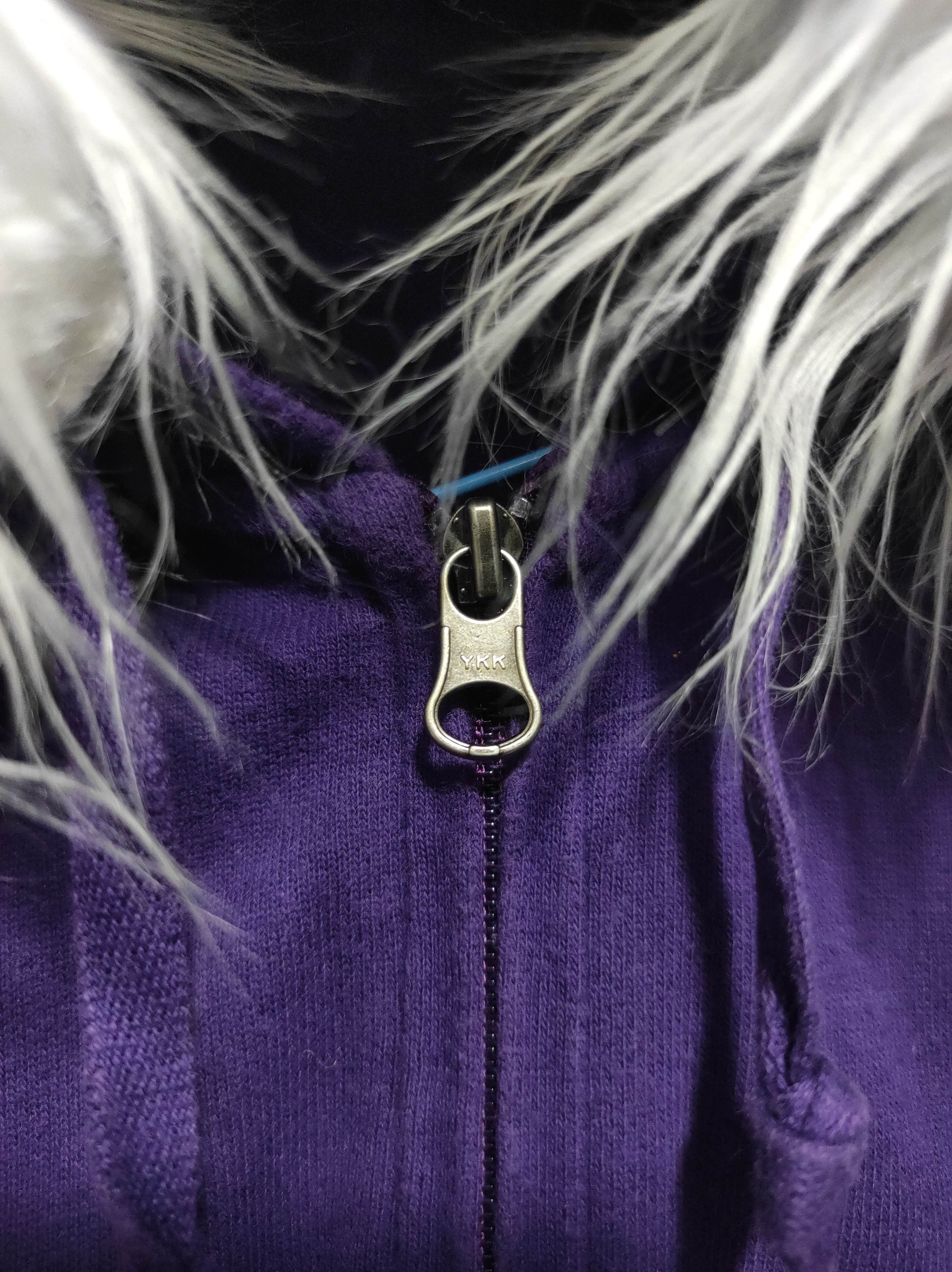 Uniqlo Uniqlo Purple zip Fur Hoodie LGB IfSixWasNine style Size US L / EU 52-54 / 3 - 8 Thumbnail