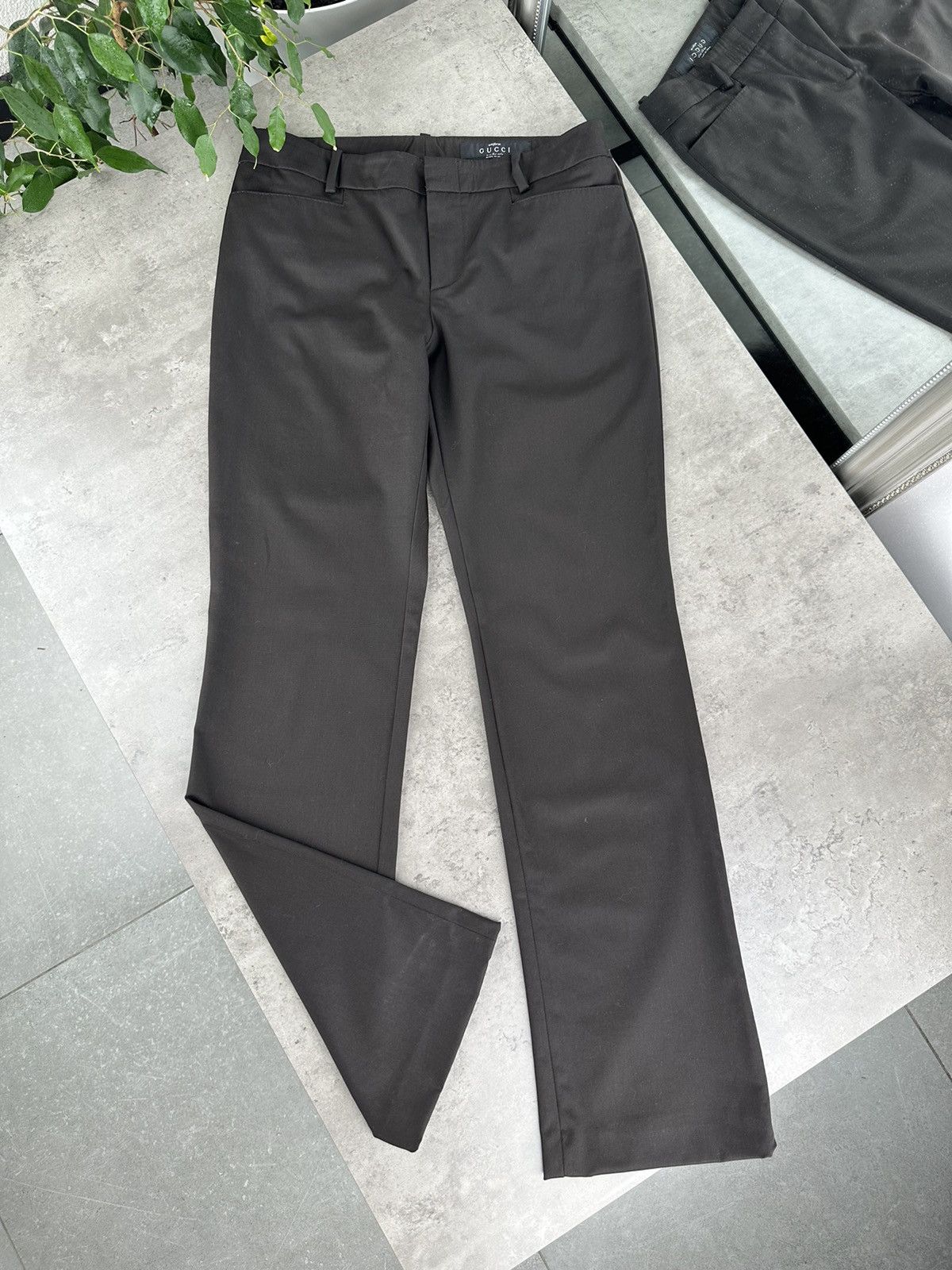 パンツ Gucci Pantaloni in jersey di cotone con ricamo Gucci Gucci Pantaloni In Jersey Di Cotone Con Ricamo for