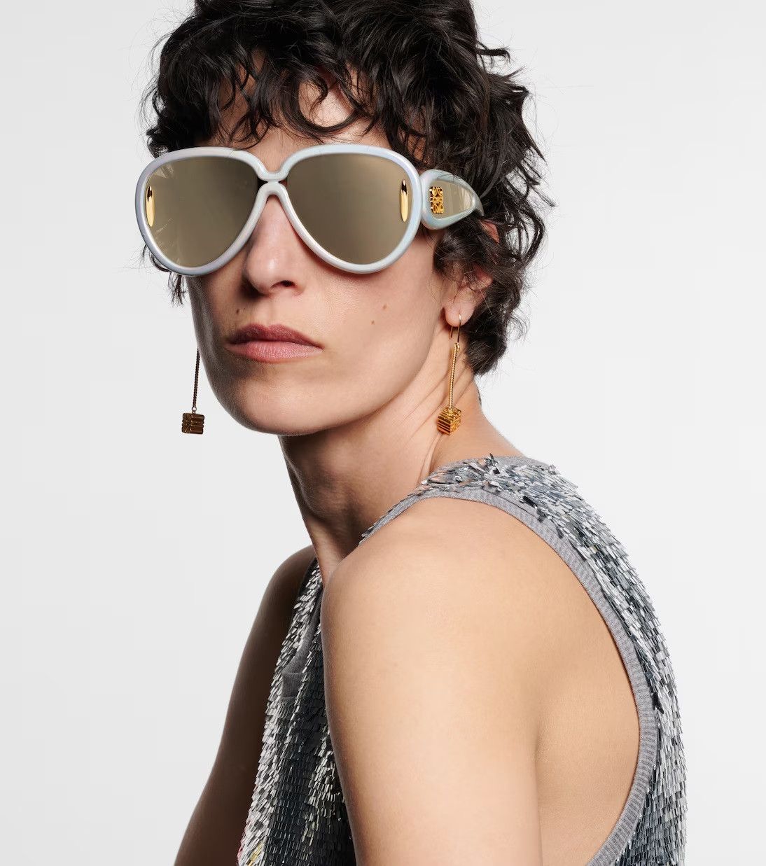 Loewe Loewe X PAULA'S IBIZA Sunglasses LW40132I 24C NEW AUTHENTIC Size ONE SIZE - 9 Thumbnail