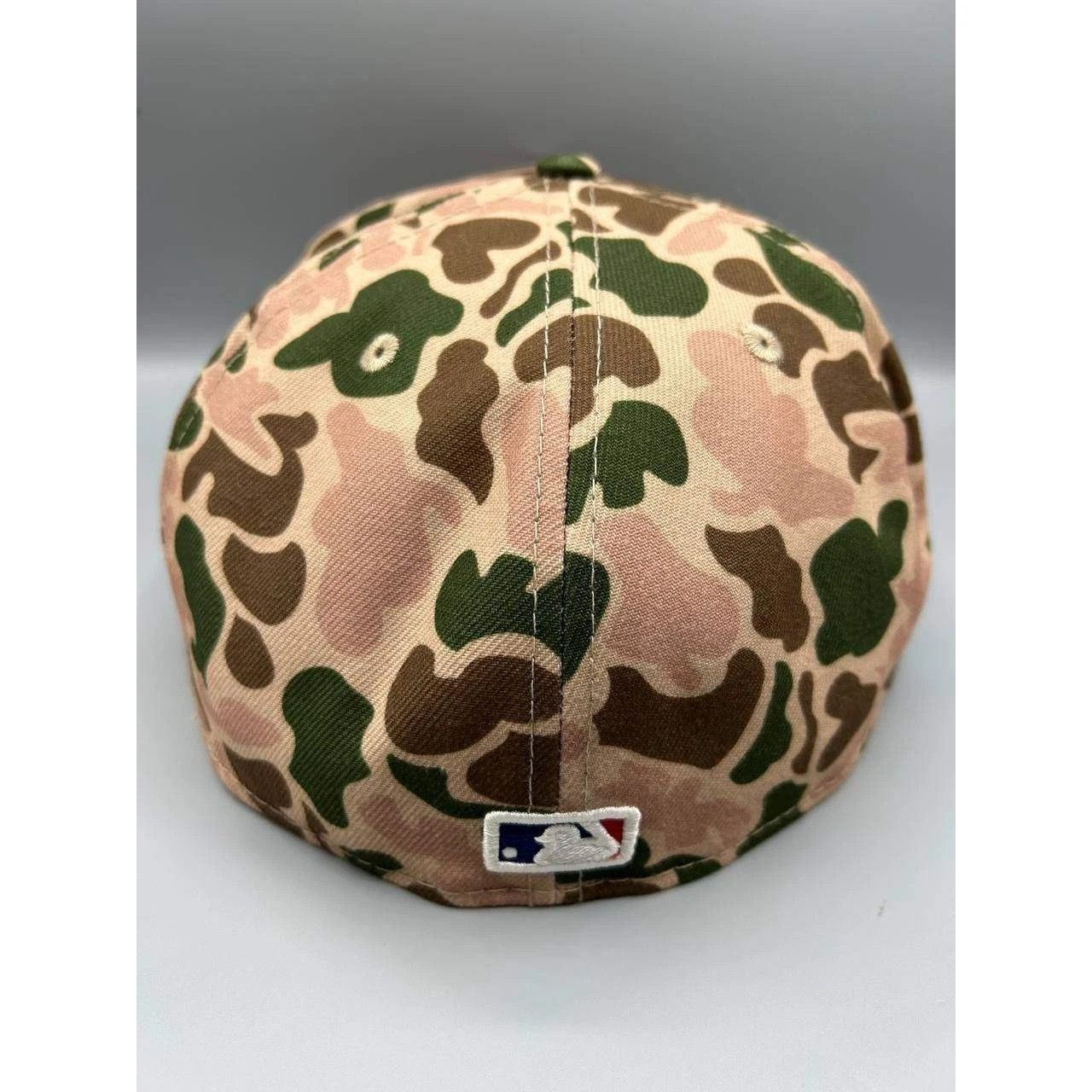 New Era New York Mets Hat Men 7 3/4 Camo World Series MLB Fitted Cap Size ONE SIZE - 8 Thumbnail