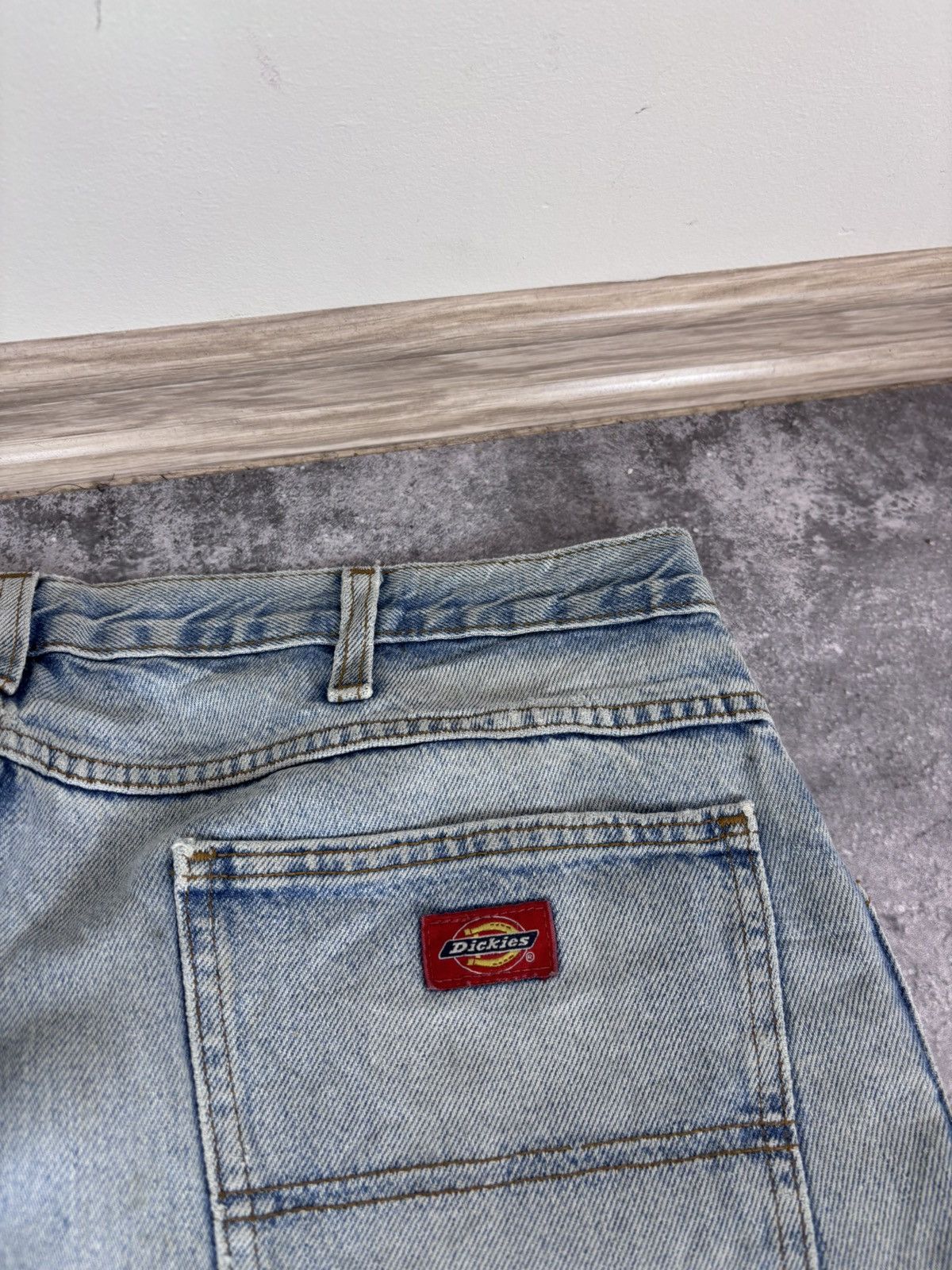 Dickies Dickies Men’s Denim Jeans Faded Light Blue Distressed Size US 38 / EU 54 - 10 Thumbnail