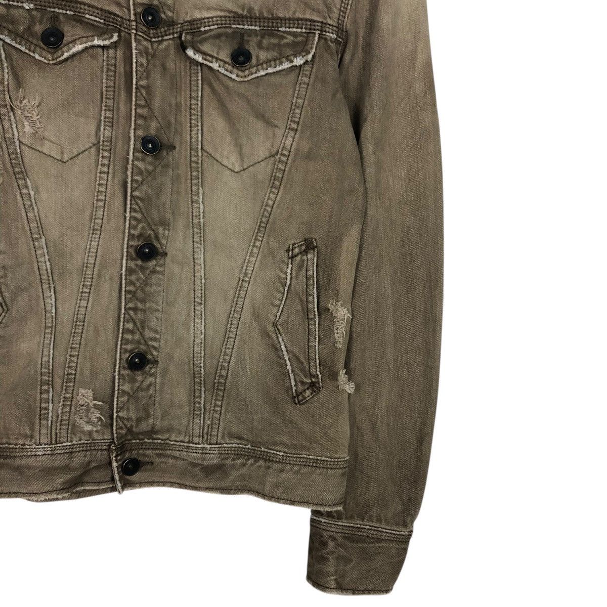 Japanese Brand 🔥CROPPED BIKER DENIM JACKET GOA JAPAN IF SIX WAS NINE Size US S / EU 44-46 / 1 - 7 Thumbnail
