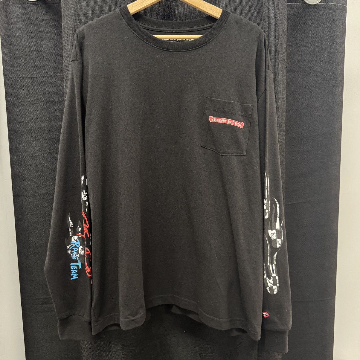 Chrome Hearts Chrome Hearts Matty Boy Stay Fast L/S T-Shirt Black Size US XXL / EU 58 / 5 - 1 Thumbnail