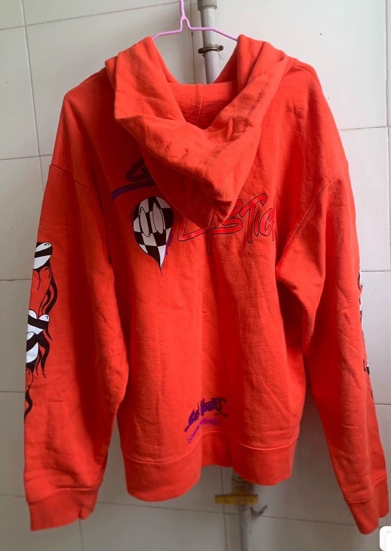 Chrome Hearts Chrome Hearts Red Hoodie with Flame Design Size US L / EU 52-54 / 3 - 1 Thumbnail