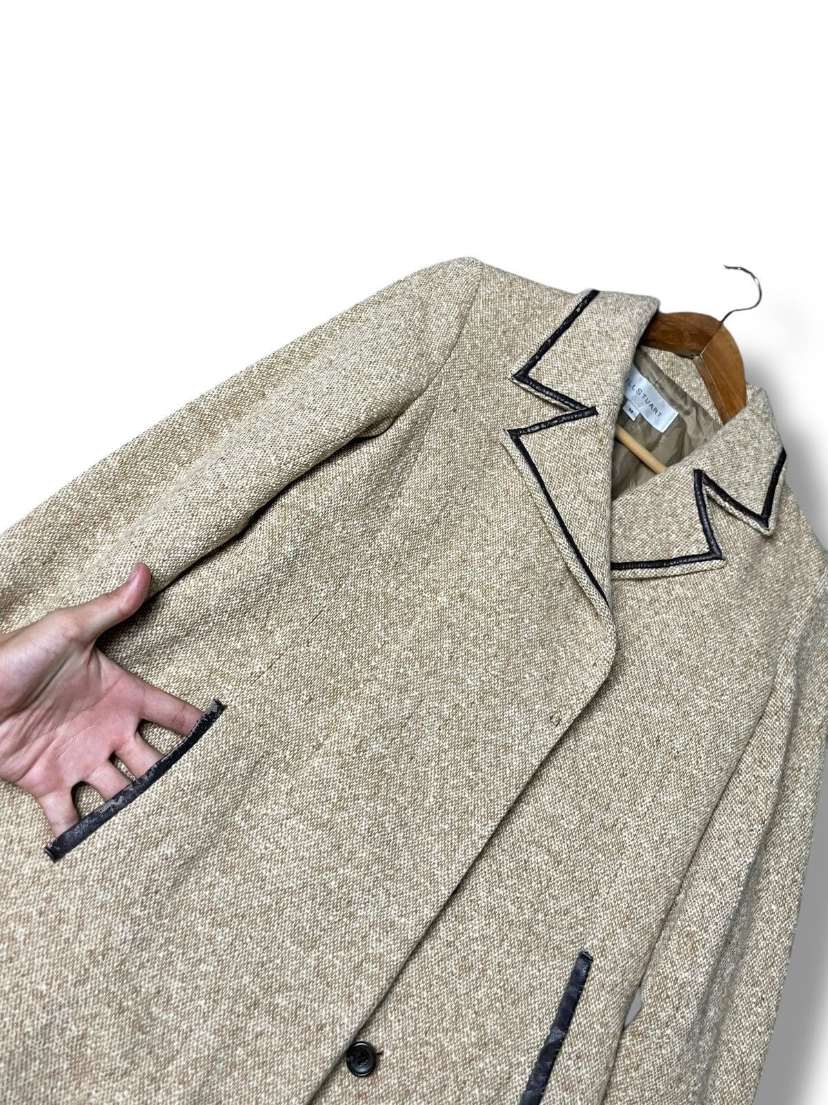 Jil Stuart × Vintage Jill Stuart Brand Long Wool Coat (61) Size US M / EU 48-50 / 2 - 7 Thumbnail