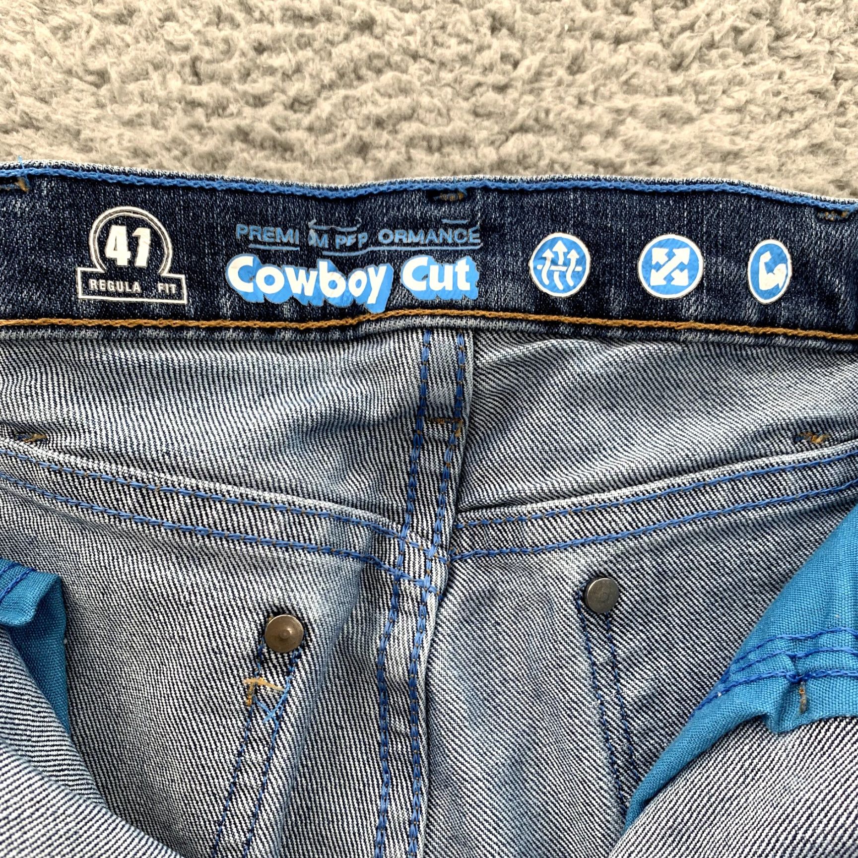 Wrangler Wrangler Cowboy Cut Jeans Men's 33x30 Rodeo Rancher Western 90s Workwear Riding Cowboy Cut Jeans Size US 33 - 7 Thumbnail