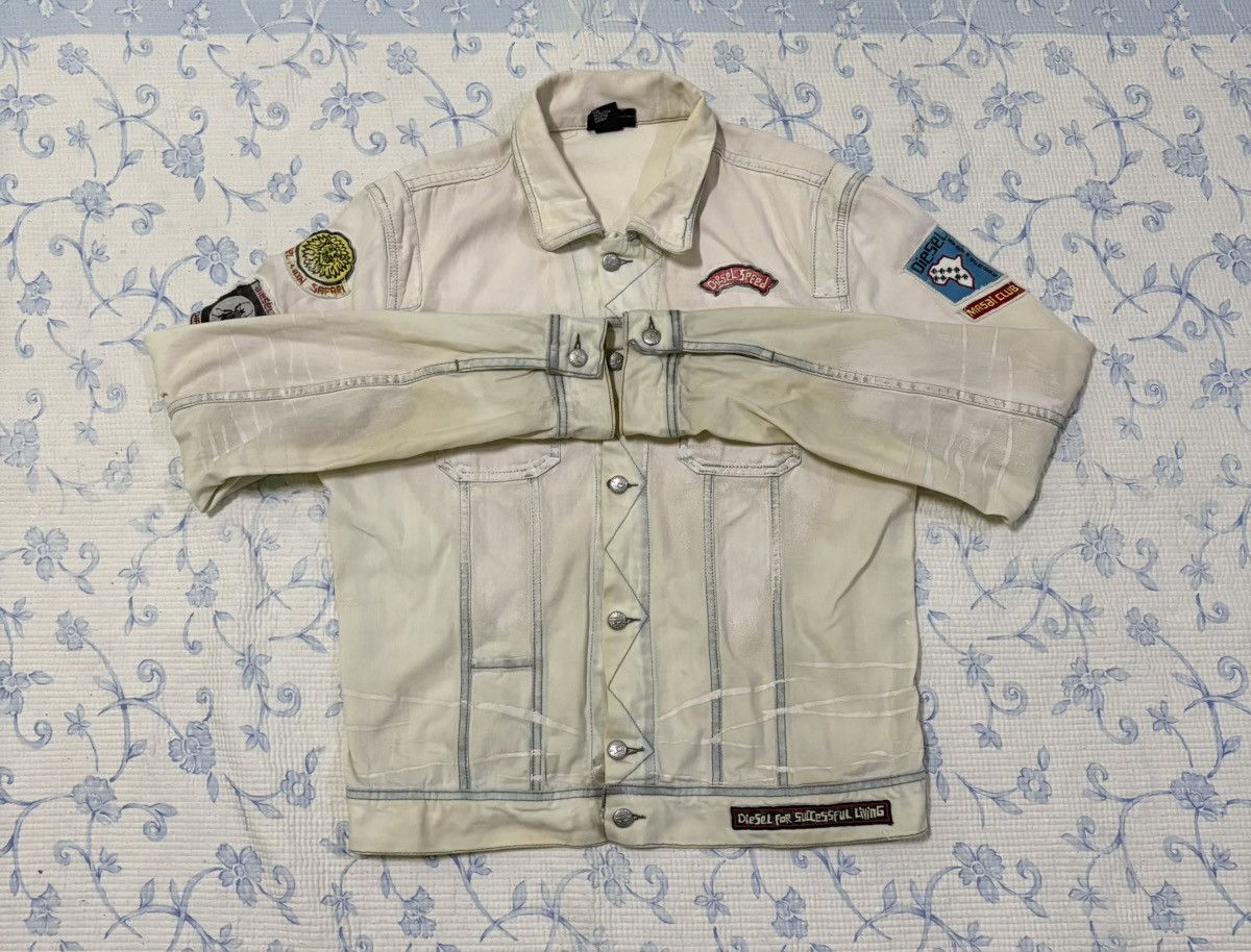 Diesel Diesel White Denim Type 3 Design Size US L / EU 52-54 / 3 - 5 Thumbnail