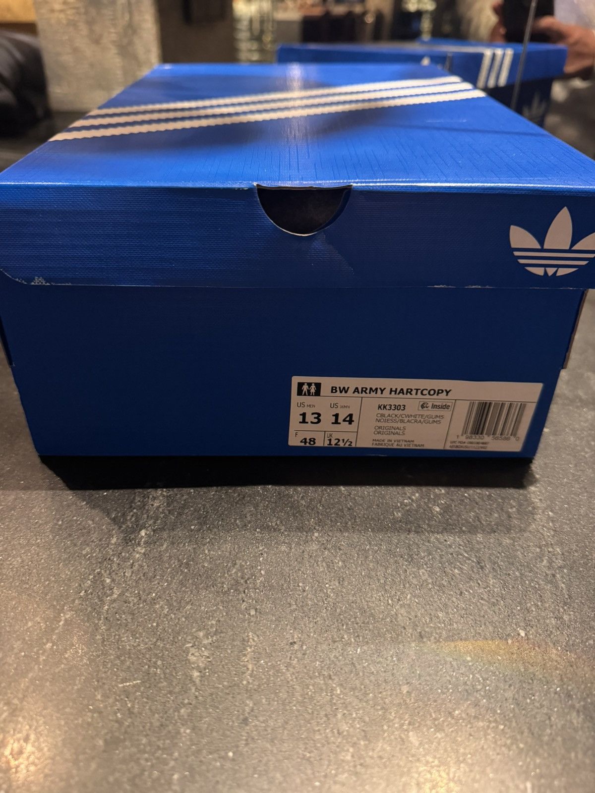 Adidas Adidas BW Army Hartcopy Black Size 13 Size US 13 / EU 46 - 7 Thumbnail