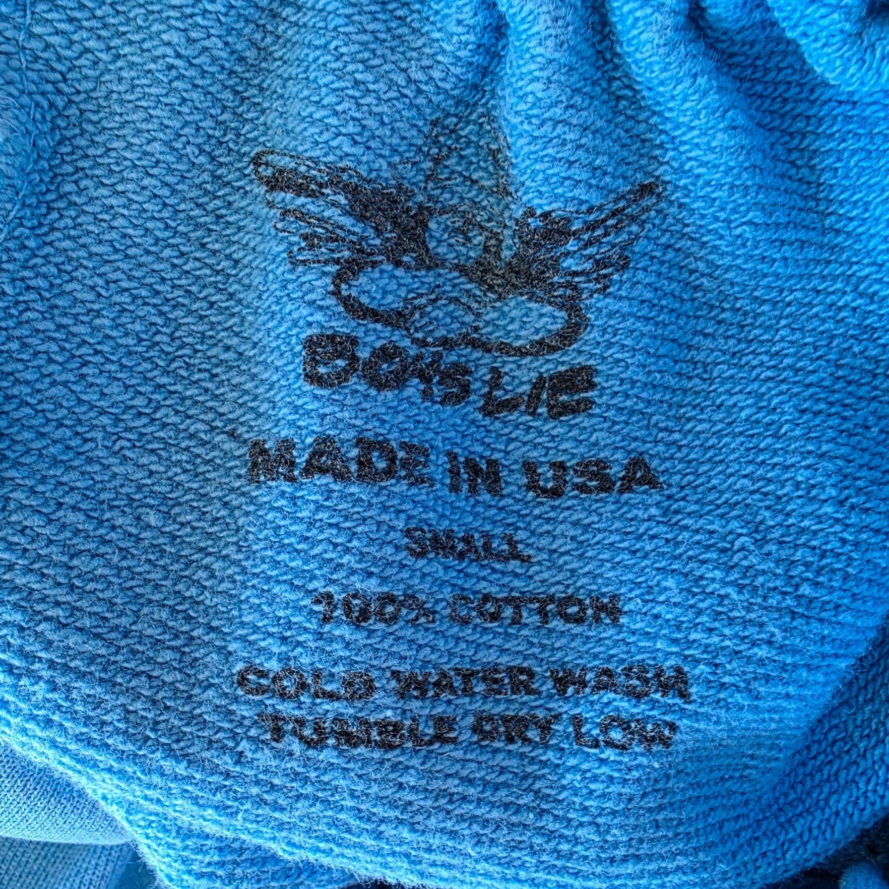 Boys Lie Boys Lie Womens Small Sweatpants Joggers Blue Angel Logo Gra Size 28" / US 6 / IT 42 - 6 Thumbnail