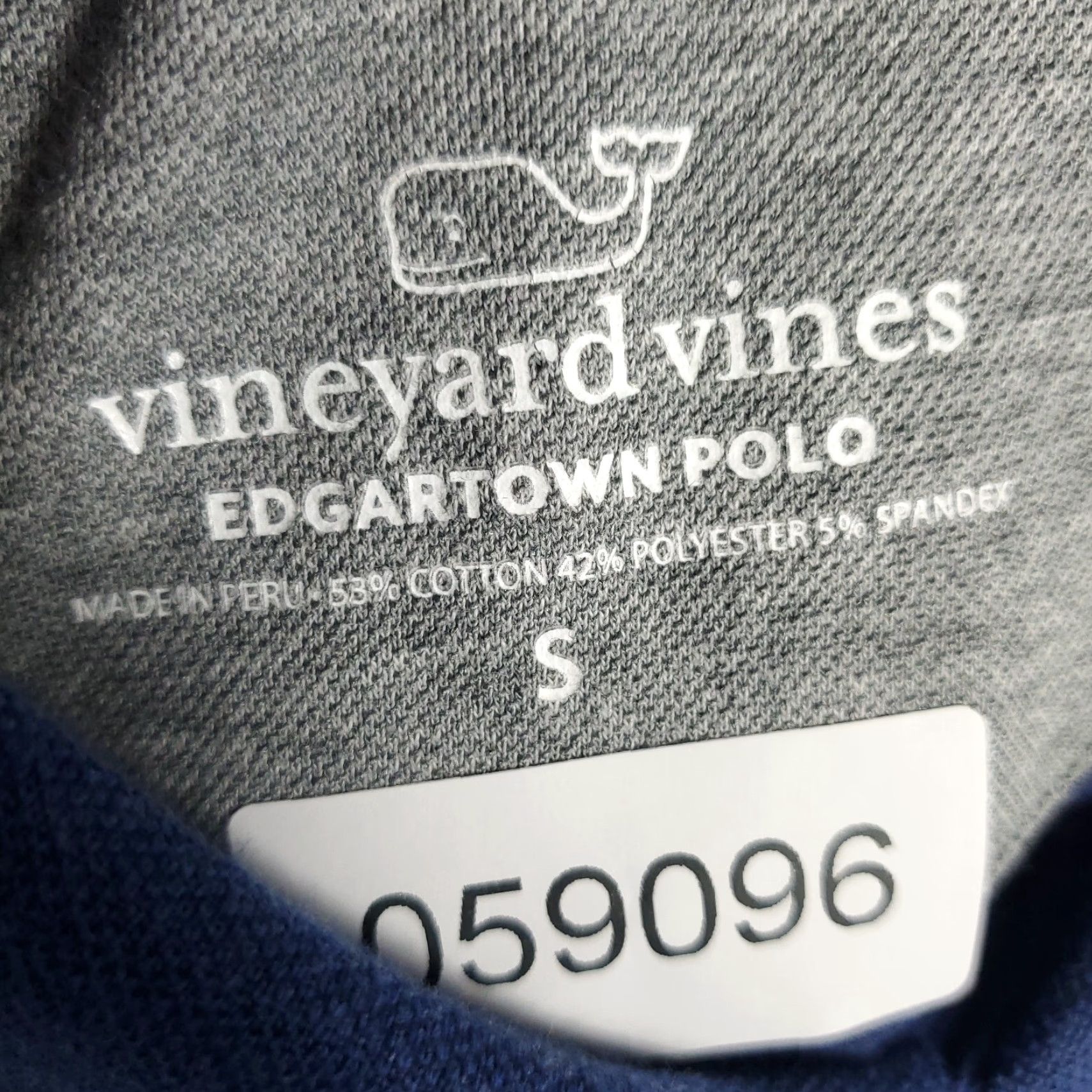 Vineyard Vines Vineyard Vines Polo Shirt Mens Size Small Blue Cotton Short Sleeve Casual Activewear Size US S / EU 44-46 / 1 - 8 Thumbnail