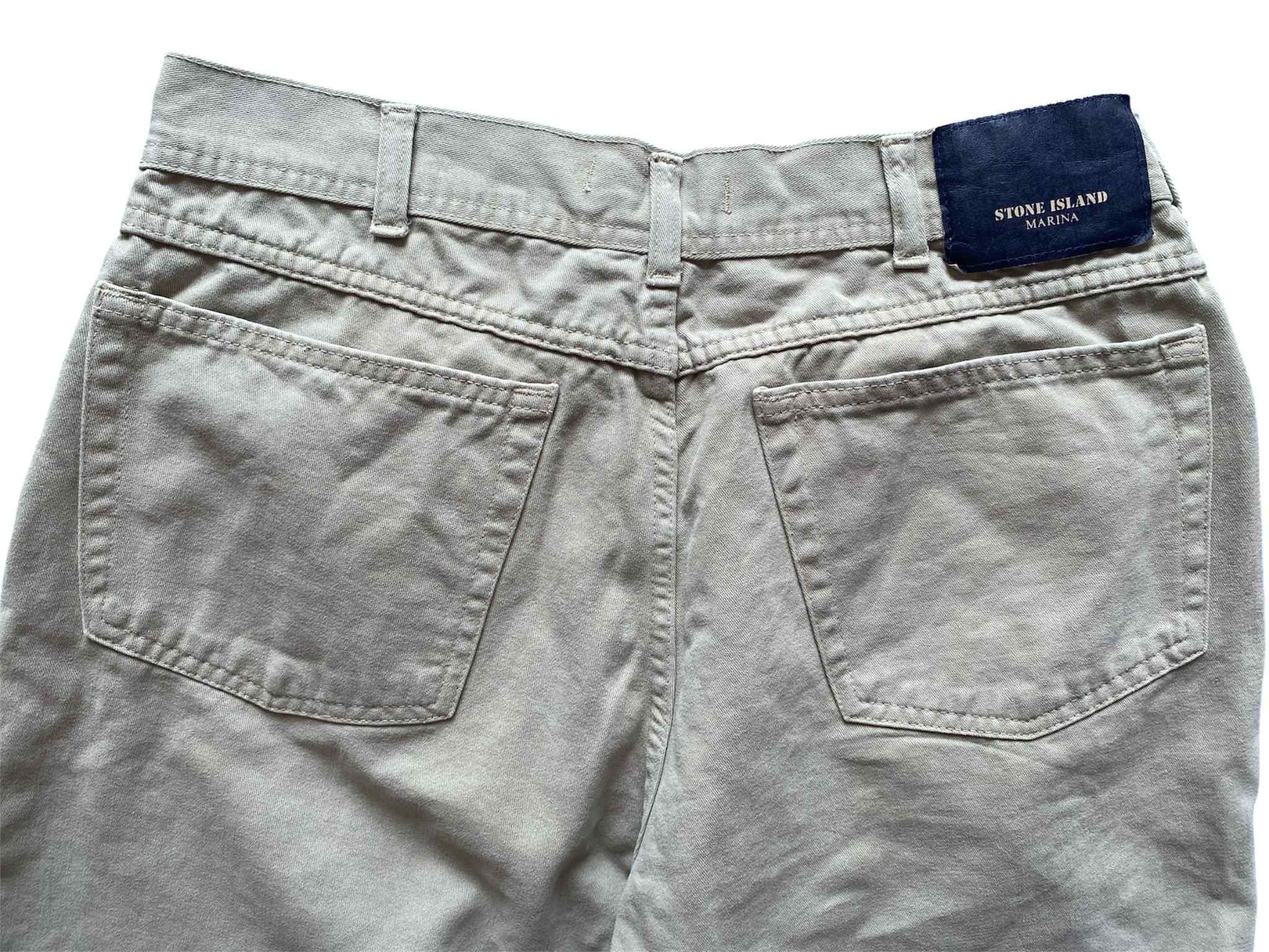 Stone Island RARE Vintage Stone Island Marina 1994 Beige Clean Pants Size US 32 / EU 48 - 4 Thumbnail