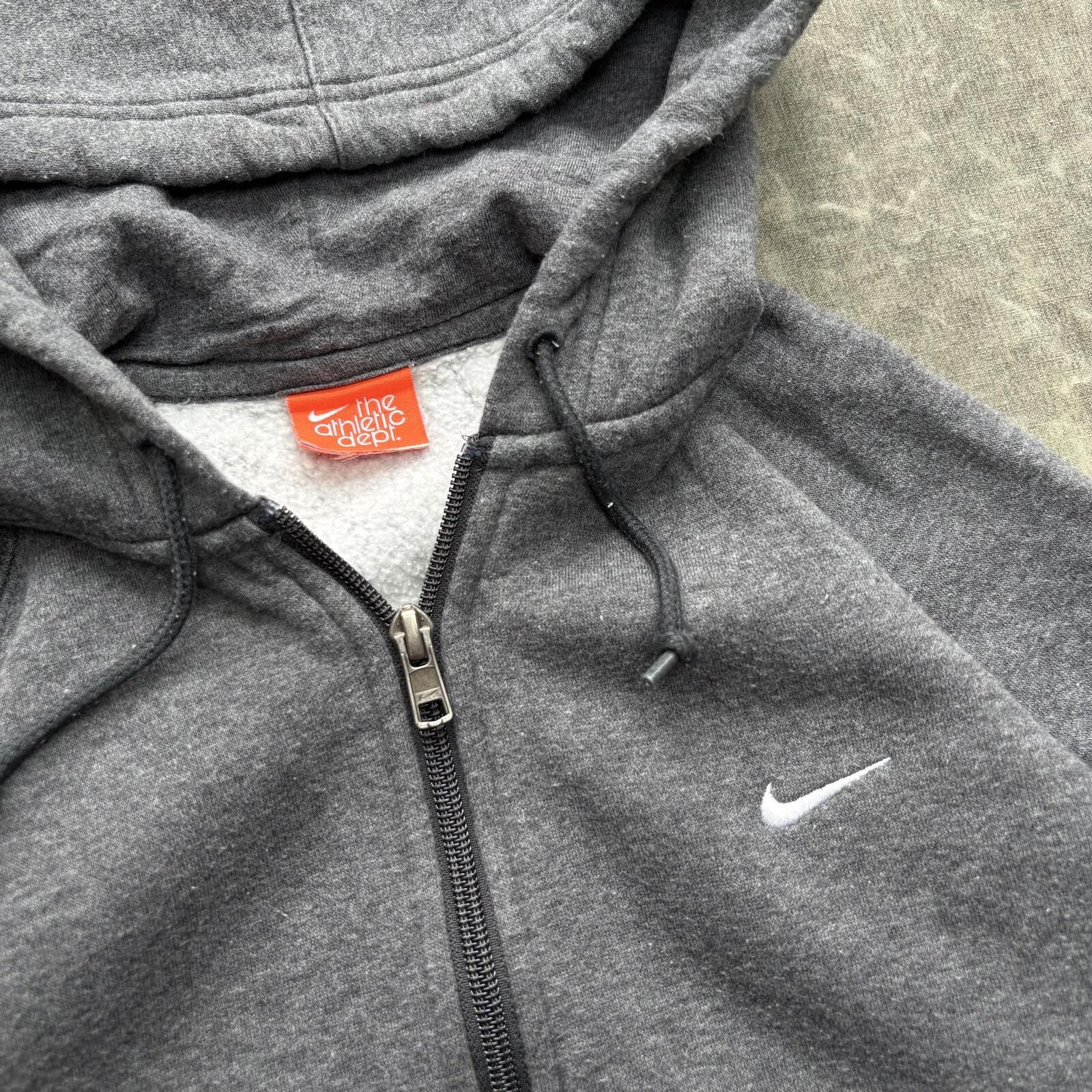 Nike Vintage Y2K Nike Grunge Skater Sportswear Full Zip Hoodie Size US S / EU 44-46 / 1 - 2 Thumbnail