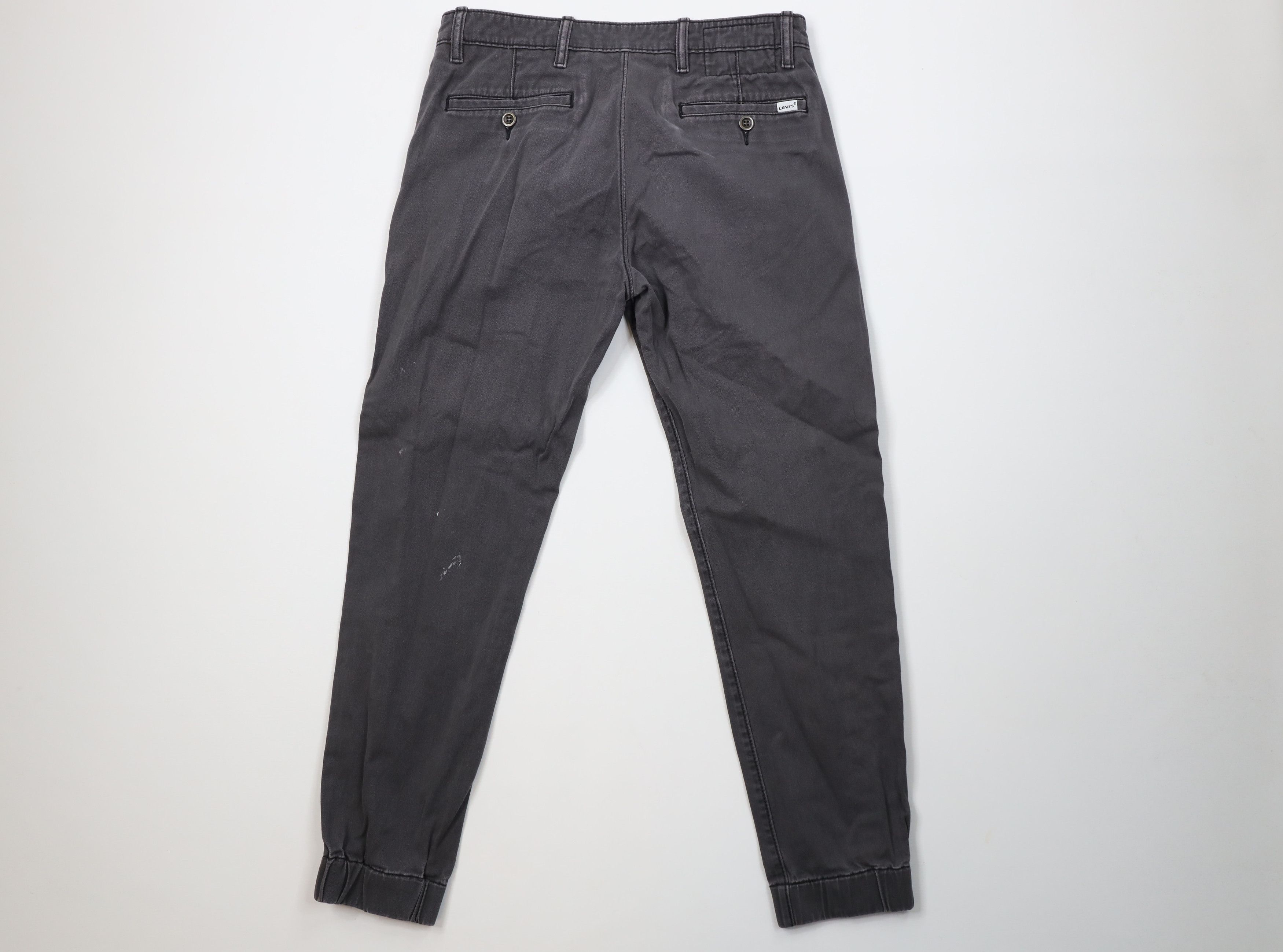 Levi's Vintage Y2K Levis Cuffed Joggers Jogger Pants Gray Size US 29 - 8 Thumbnail