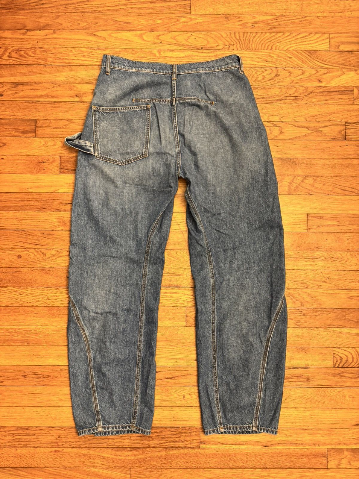 JW Anderson Men’s Twisted Workwear Jeans Size US 30 / EU 46 - 3 Thumbnail